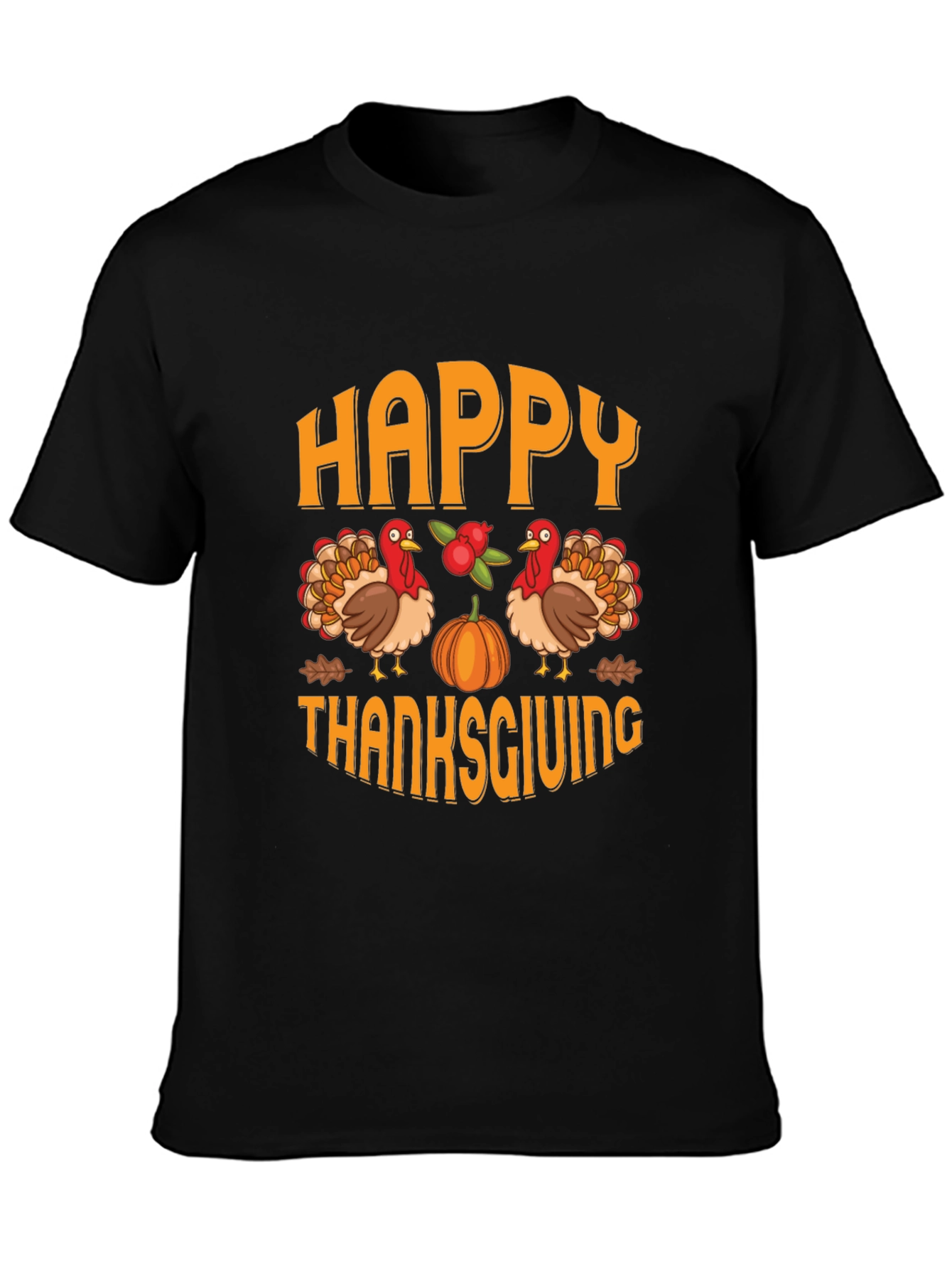 Happy Thanksgiving Graphic T-Shirt