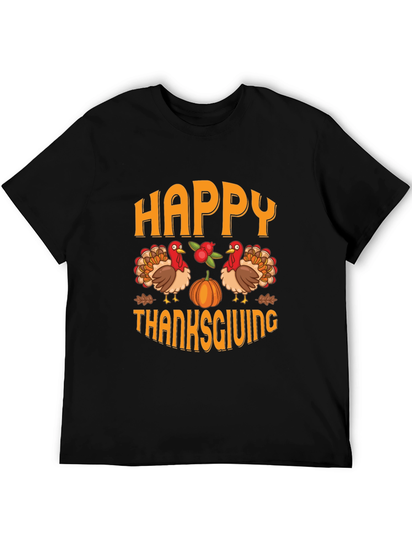 Happy Thanksgiving Graphic T-Shirt