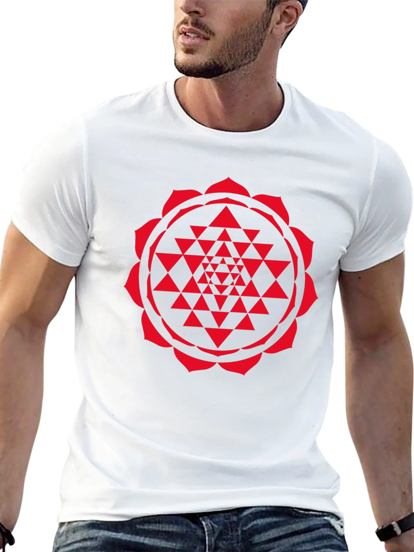 Sriyantra Graphic Tee - Black