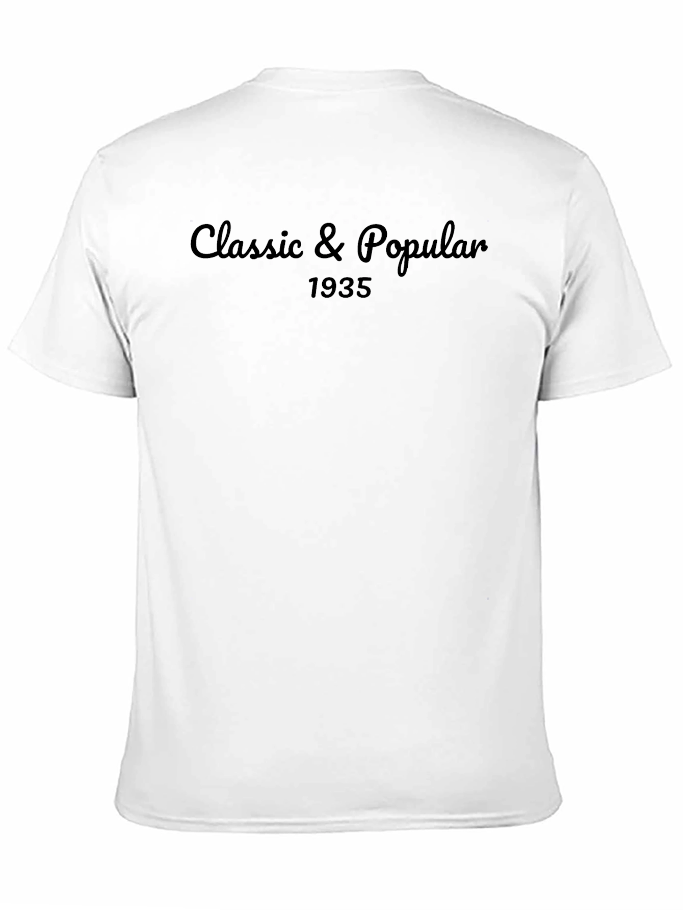 Classic & Popular 1935 Black T-Shirt