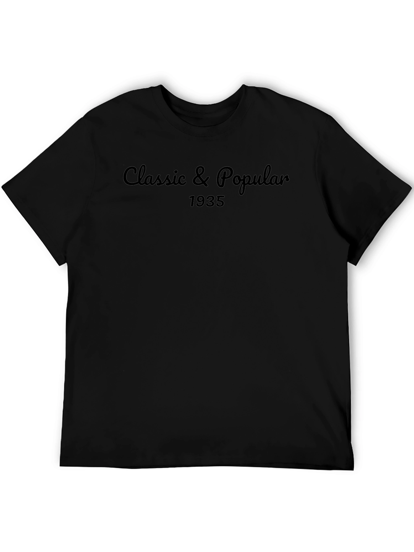 Classic & Popular 1935 Black T-Shirt