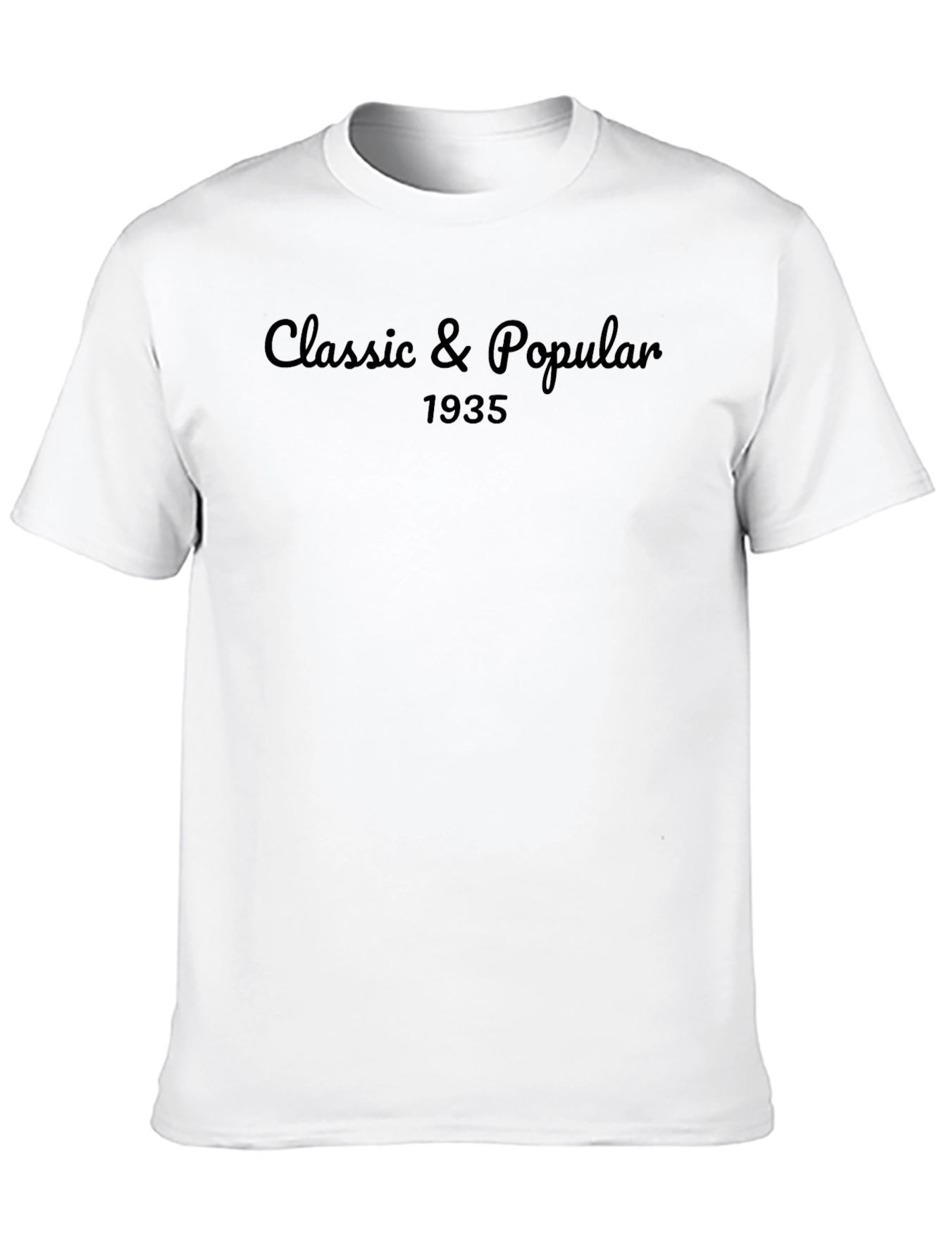 Classic & Popular 1935 Black T-Shirt