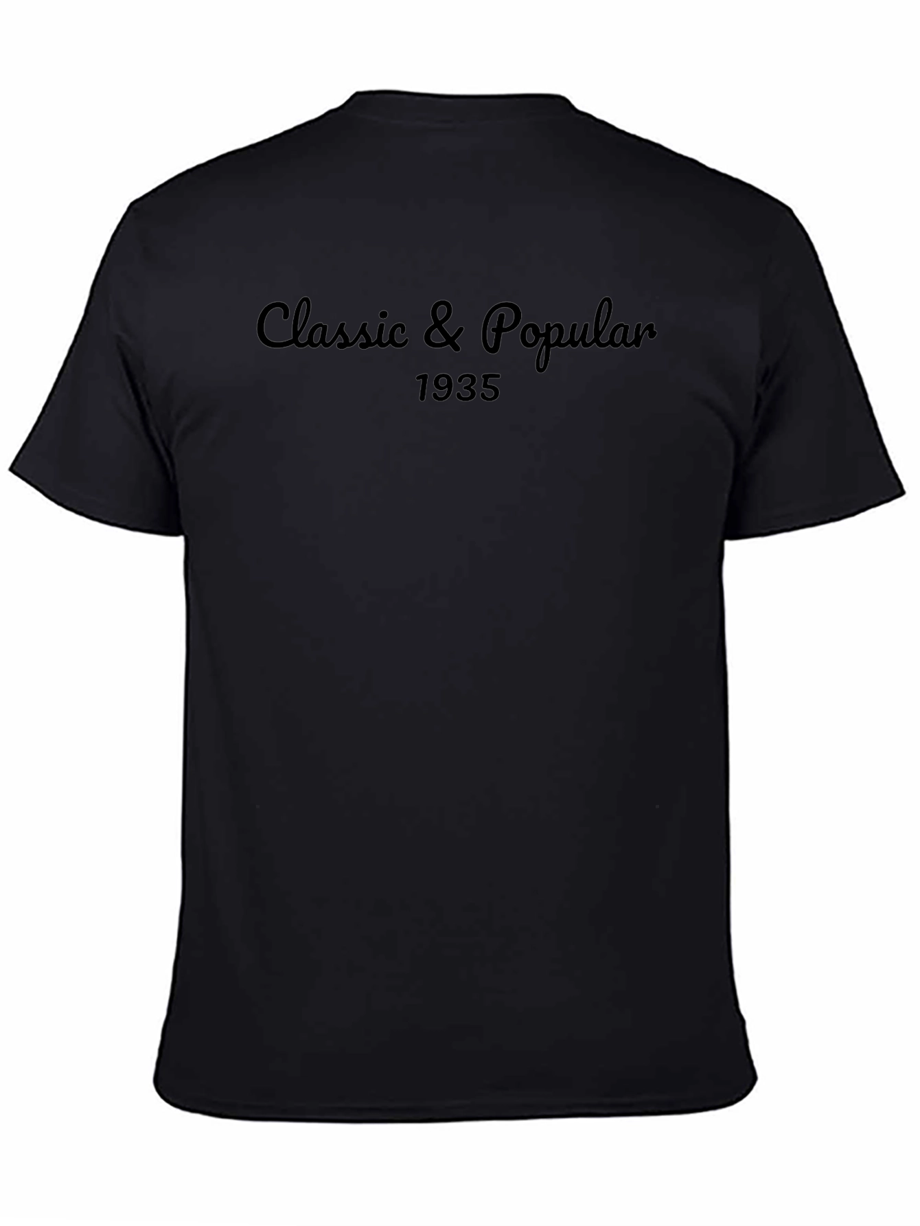 Classic & Popular 1935 Black T-Shirt