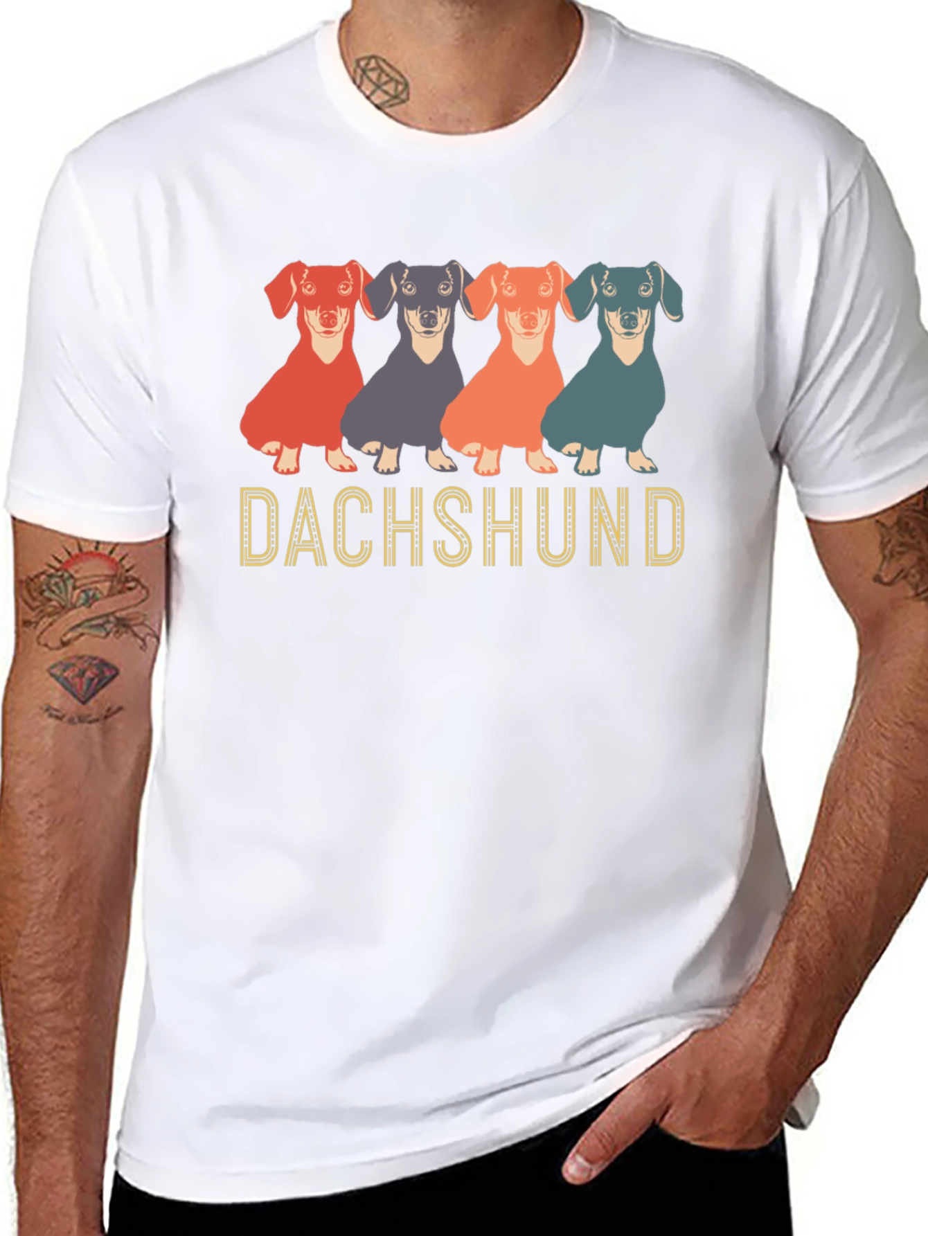 Dachshund Dog Breed Graphic T-Shirt