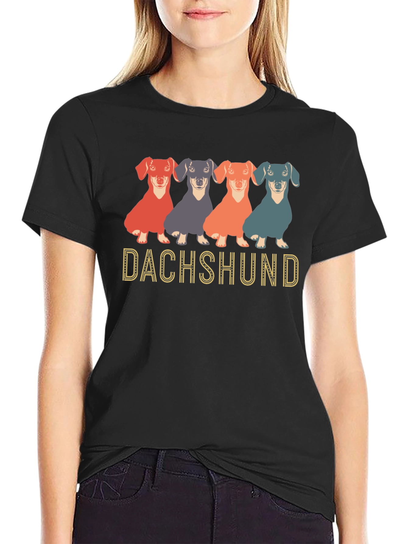 Dachshund Dog Breed Graphic T-Shirt