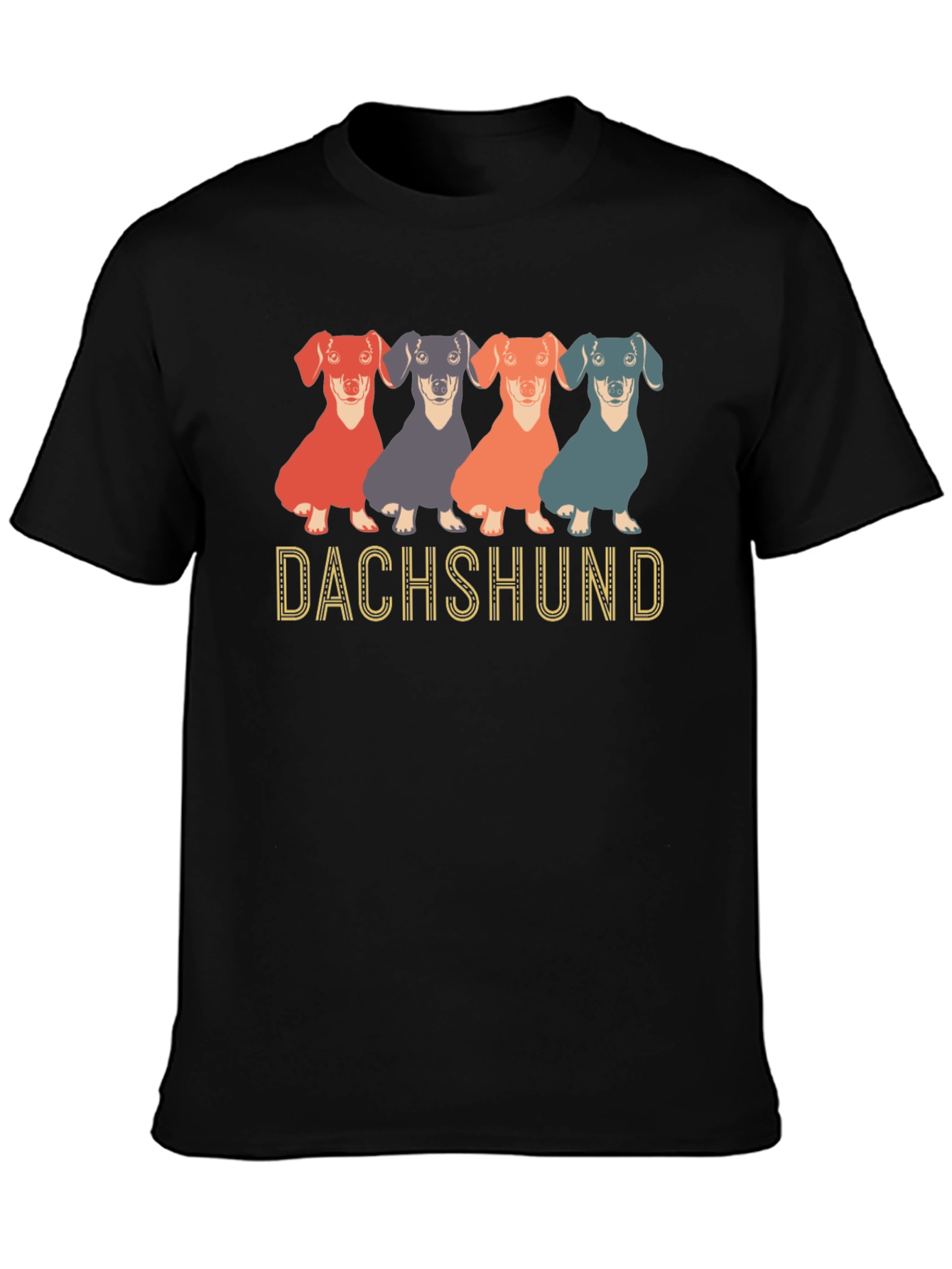 Dachshund Dog Breed Graphic T-Shirt