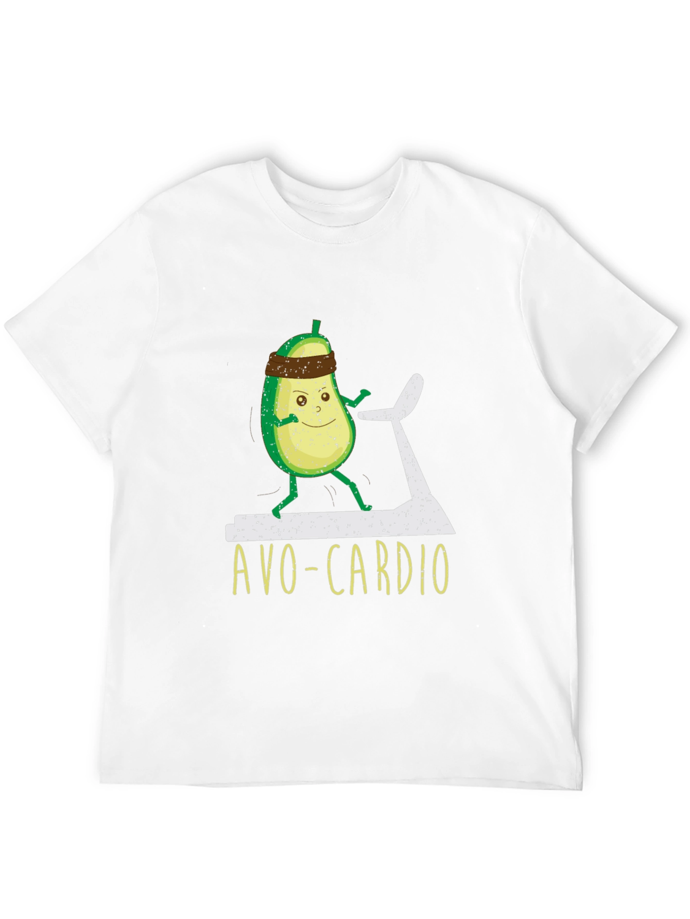 Avo-Cardio Black T-Shirt - Funny Workout Tee
