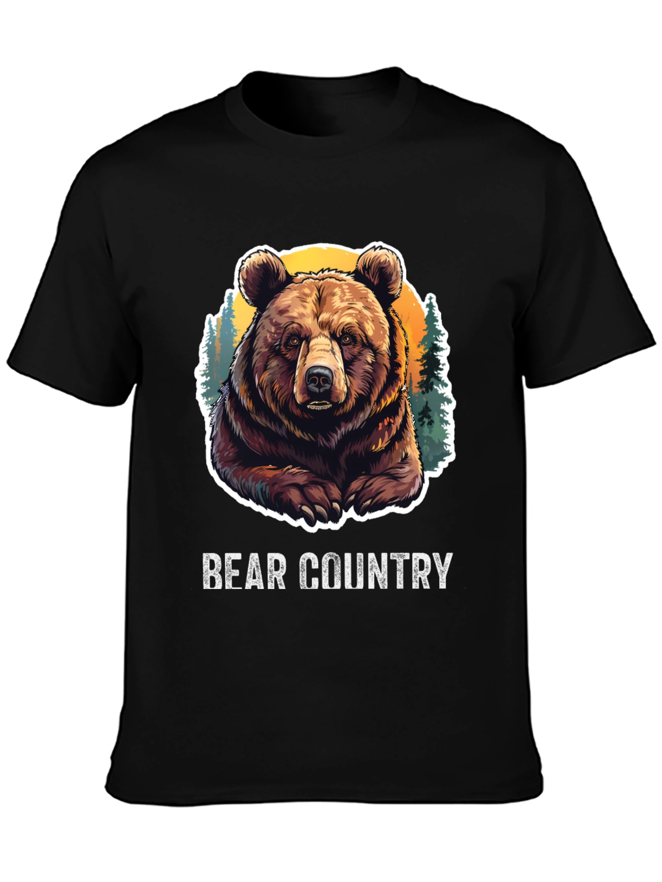 Bear Country Graphic Tee - Wilderness Style