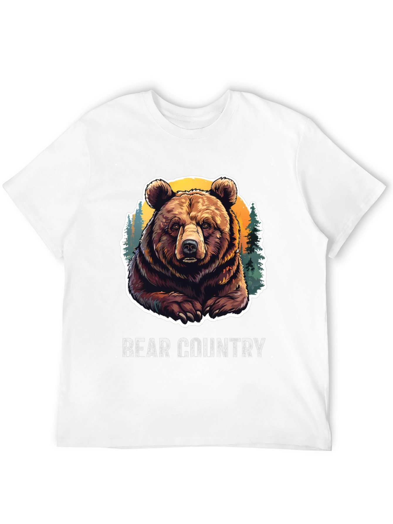 Bear Country Graphic Tee - Wilderness Style