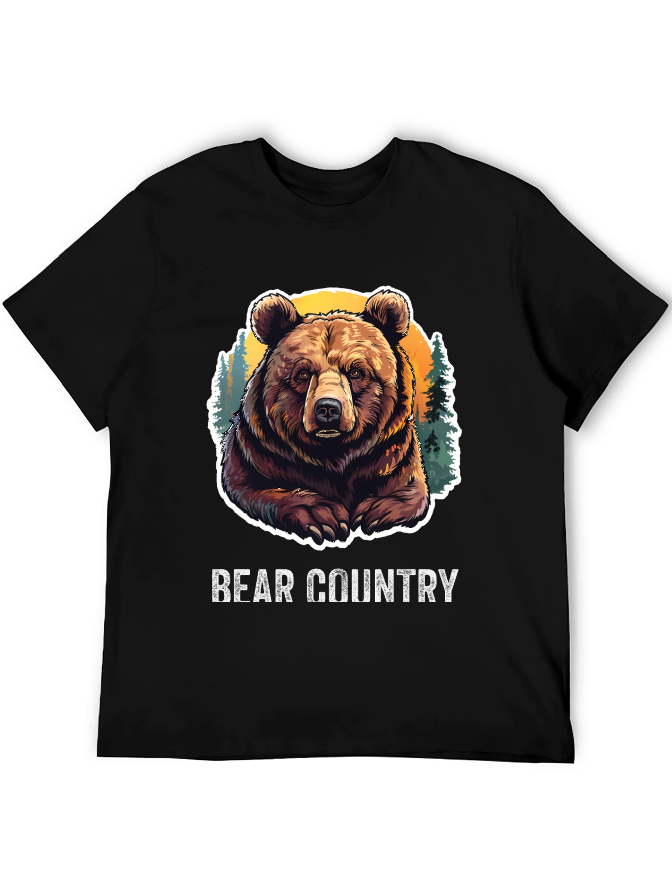 Bear Country Graphic Tee - Wilderness Style