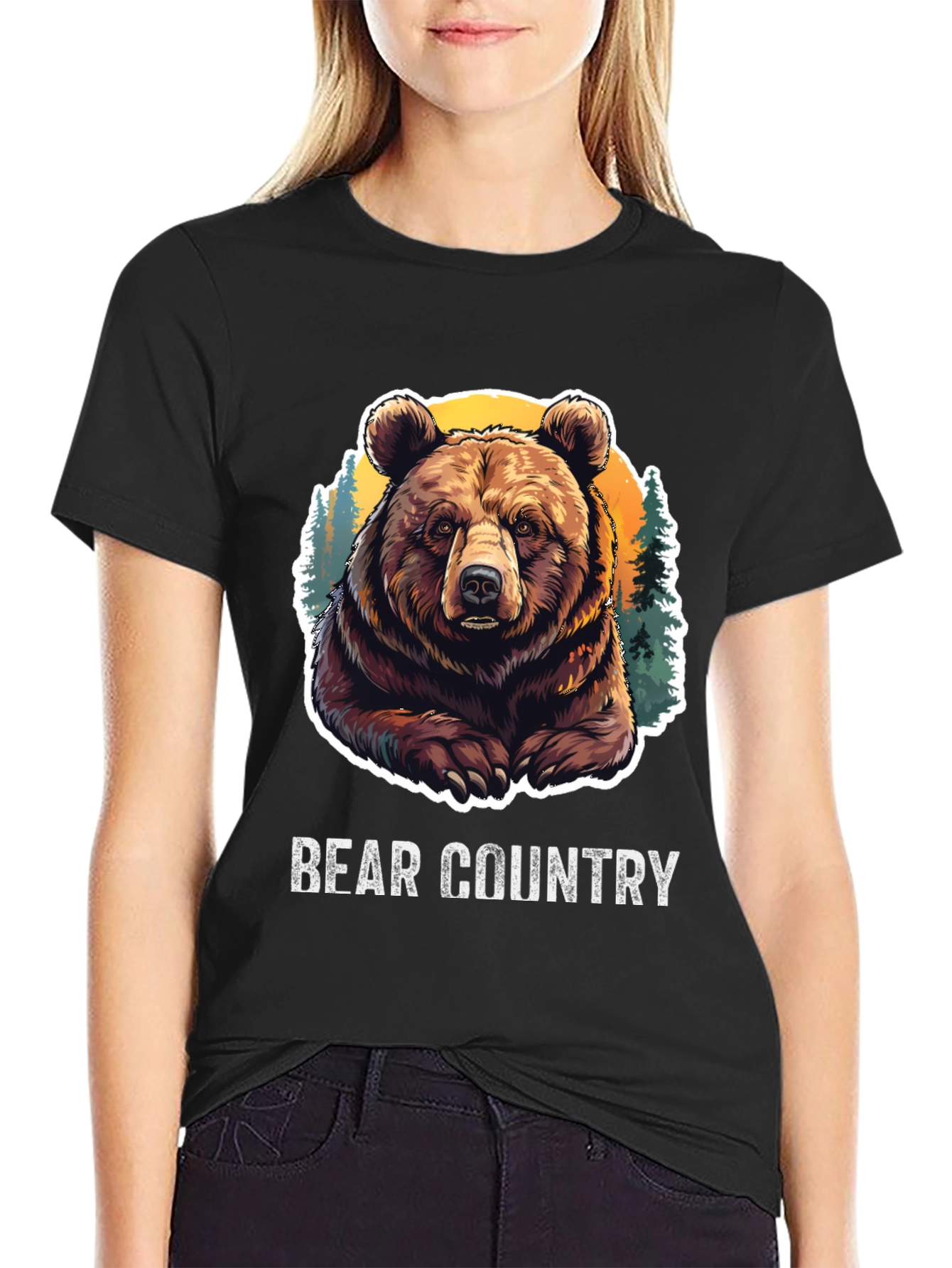 Bear Country Graphic Tee - Wilderness Style