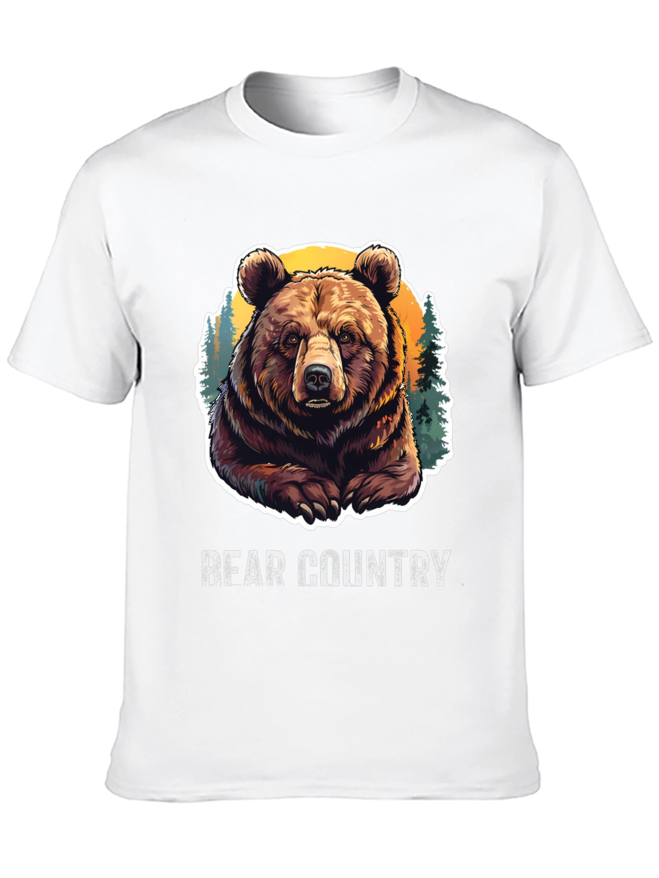 Bear Country Graphic Tee - Wilderness Style
