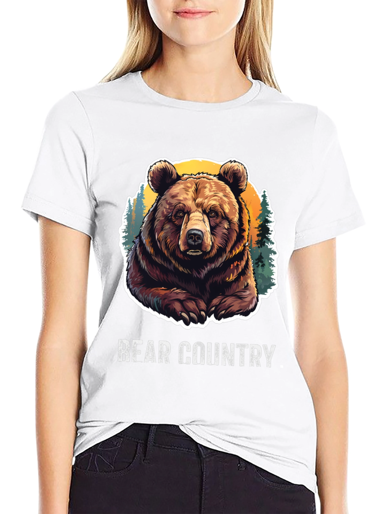 Bear Country Graphic Tee - Wilderness Style