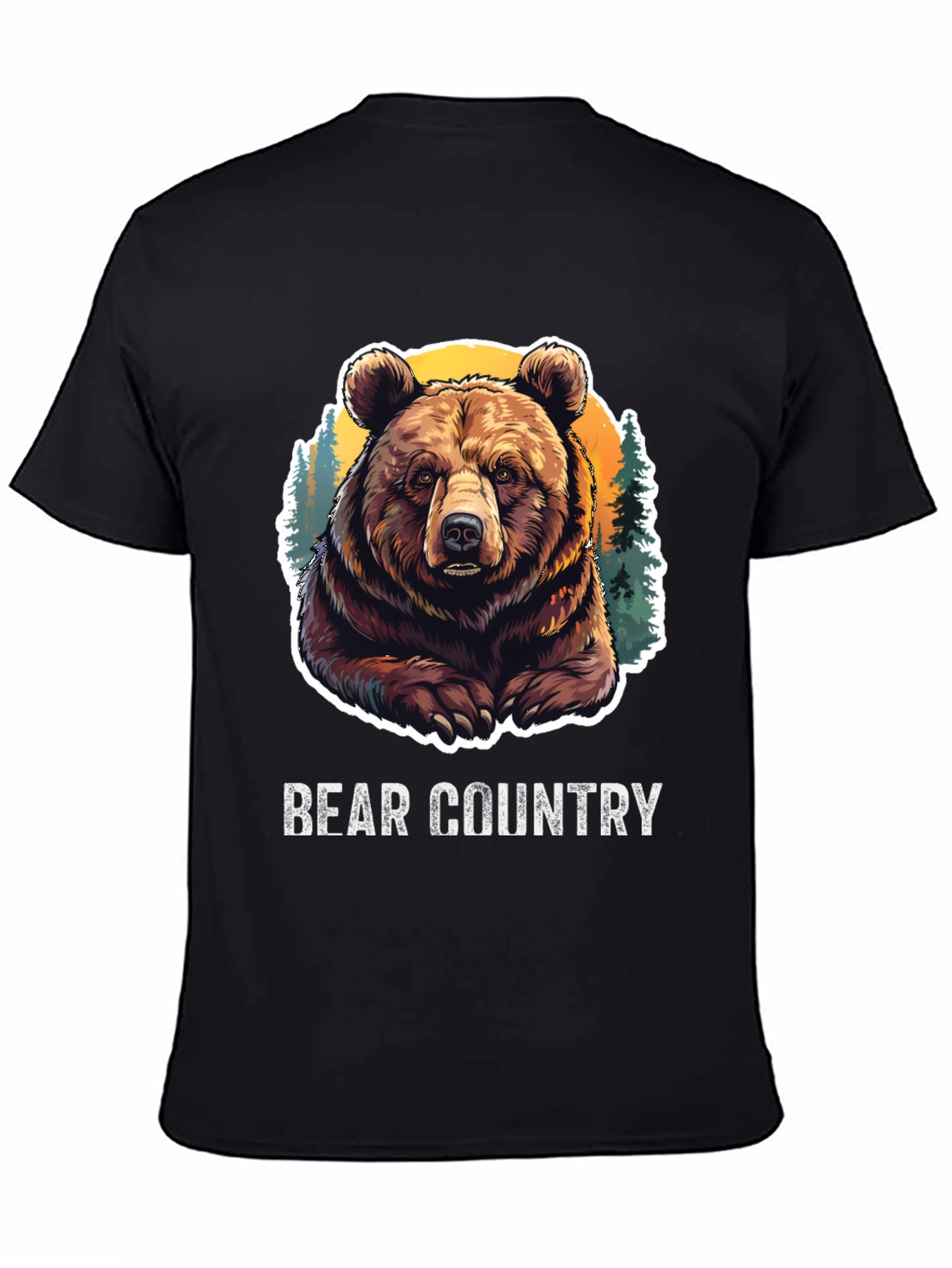 Bear Country Graphic Tee - Wilderness Style