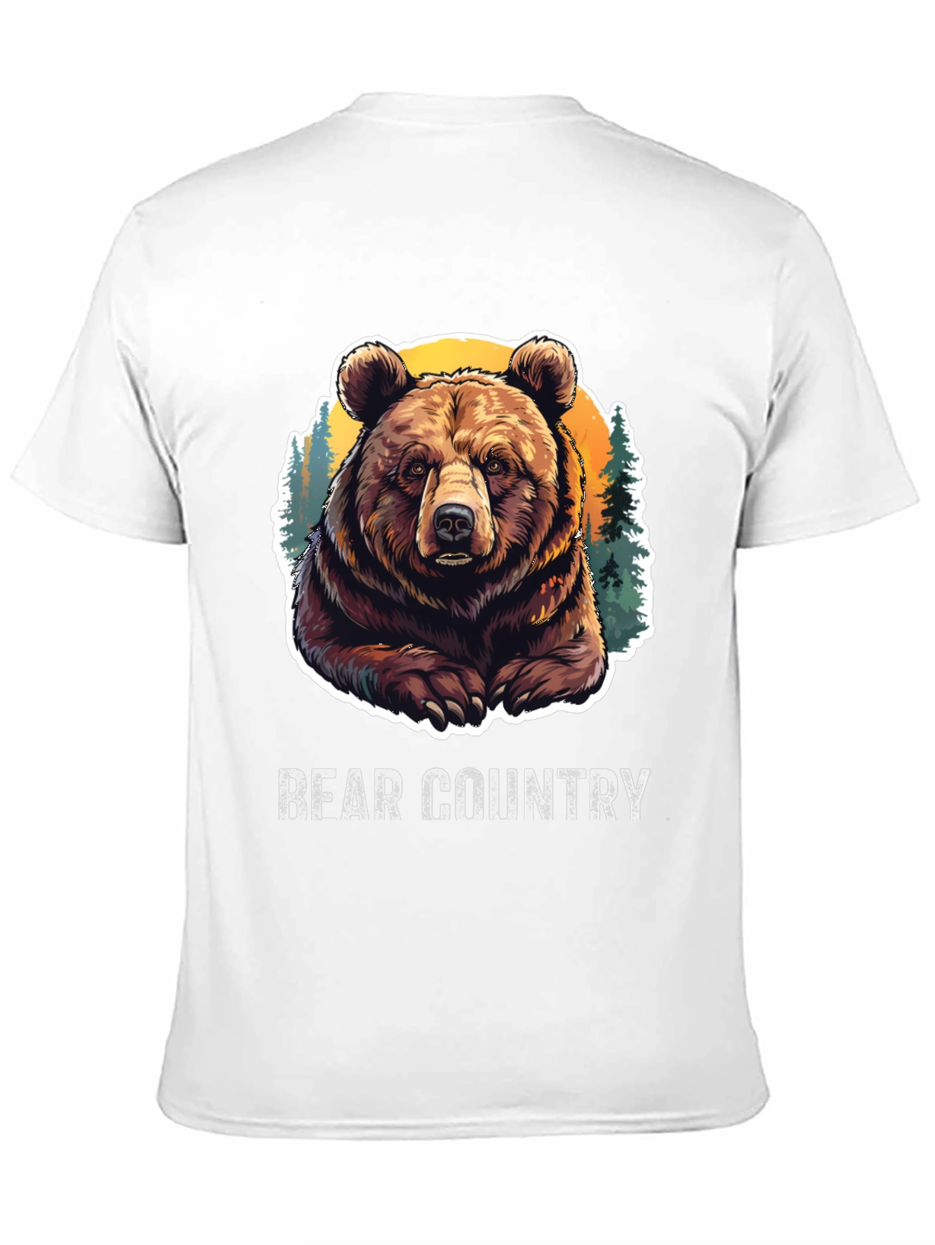 Bear Country Graphic Tee - Wilderness Style