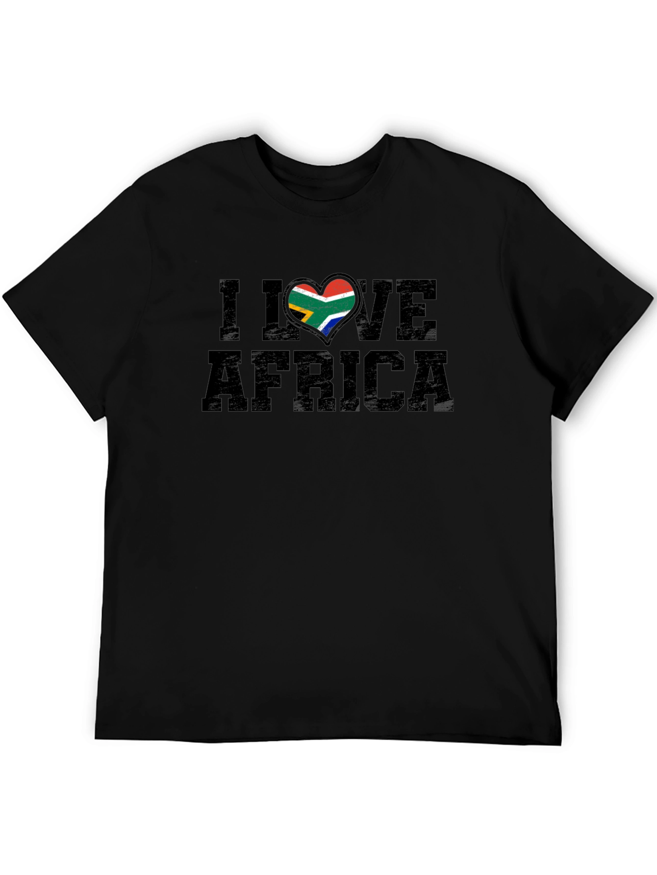 I Love Africa Heart T-Shirt