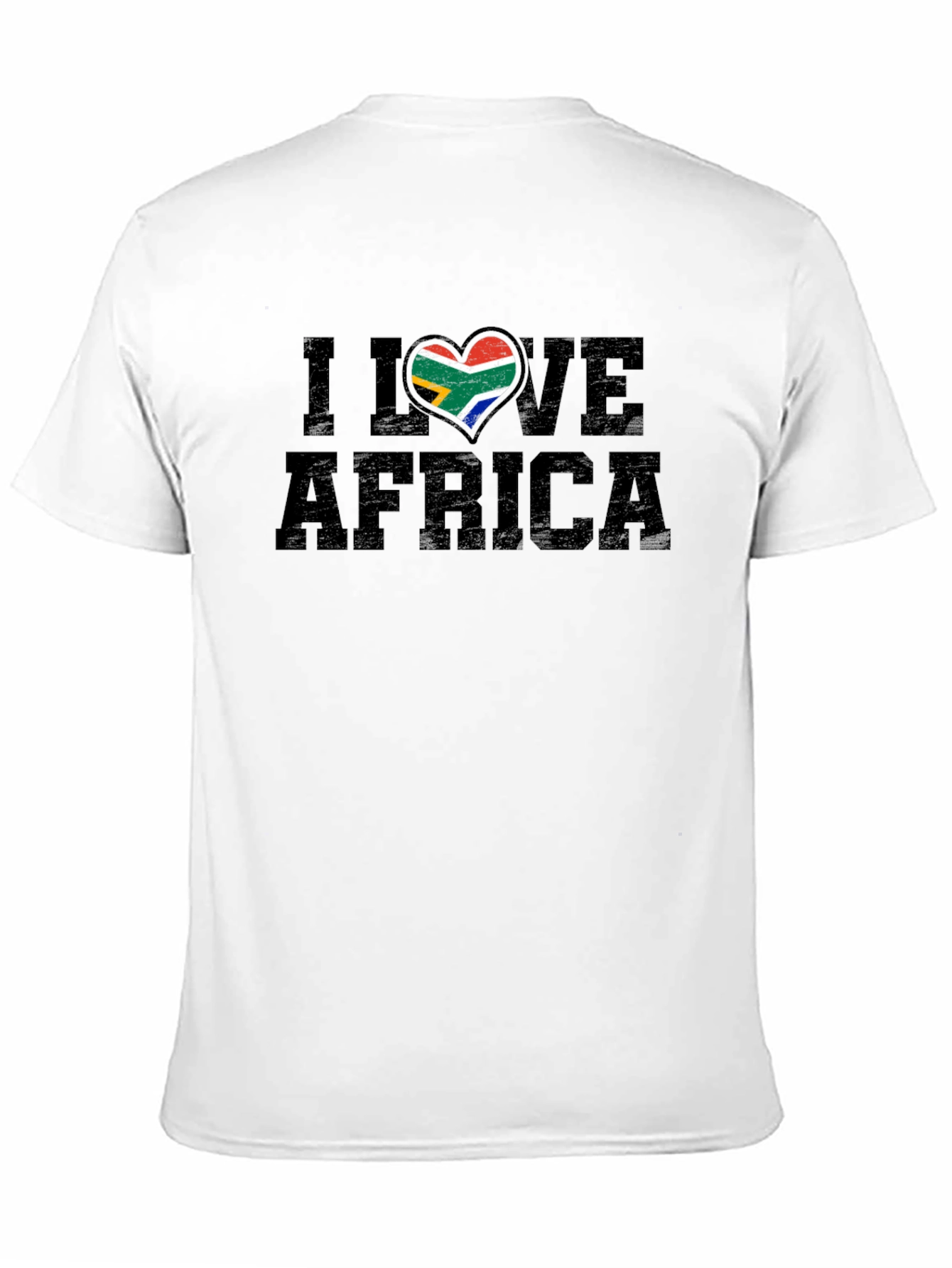 I Love Africa Heart T-Shirt