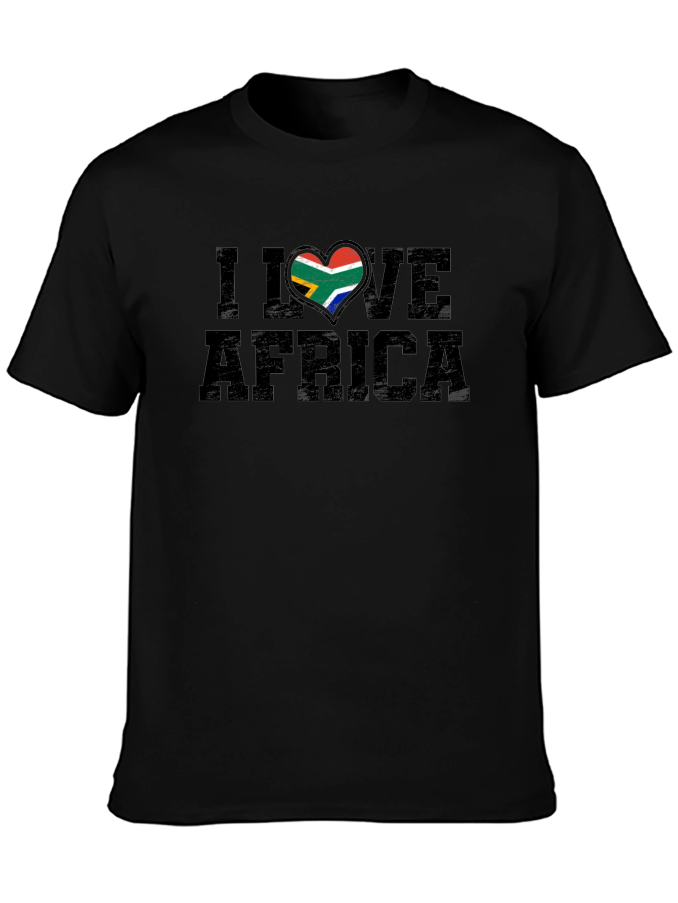 I Love Africa Heart T-Shirt