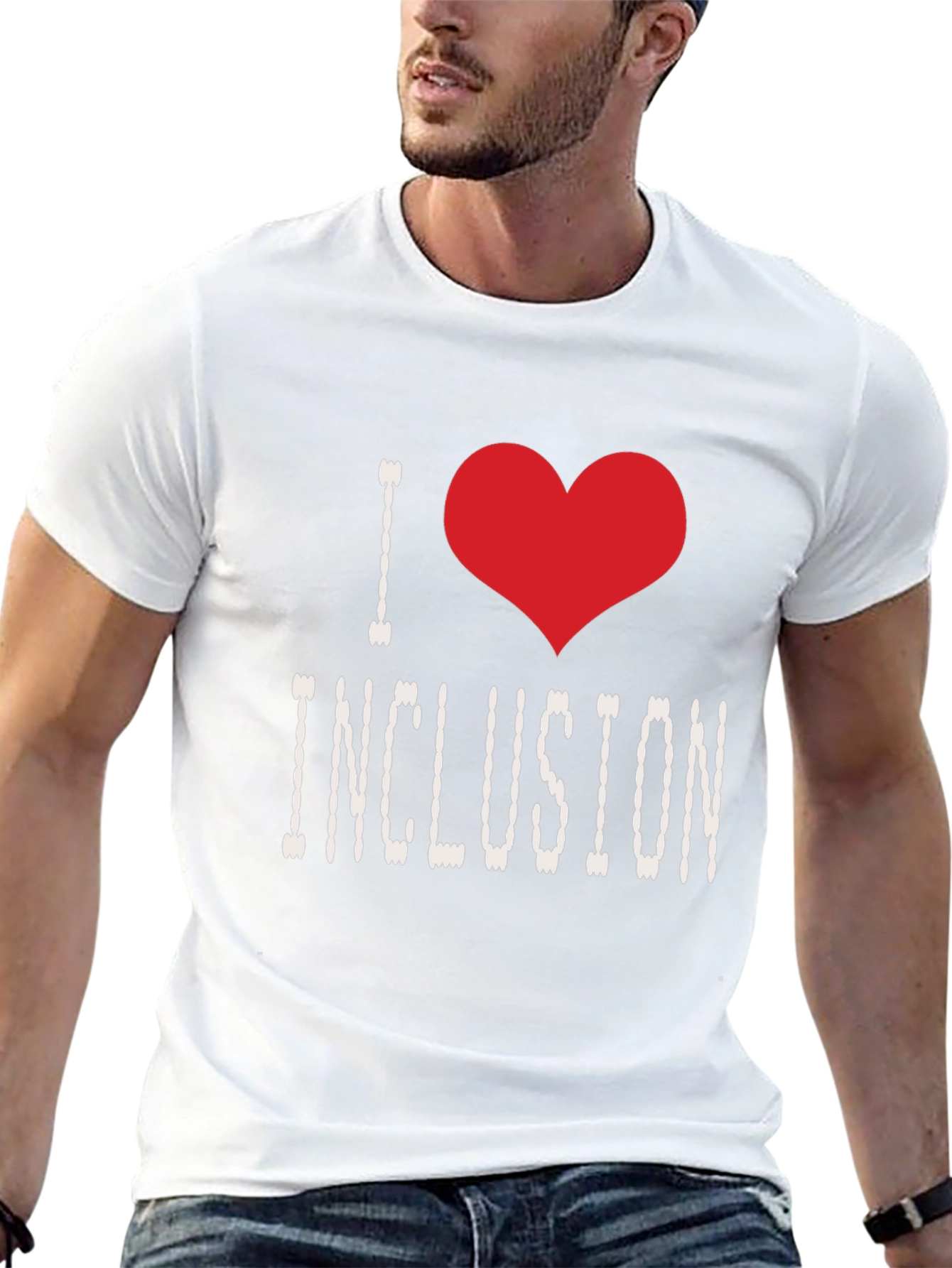 I Heart Inclusion T-Shirt - Black