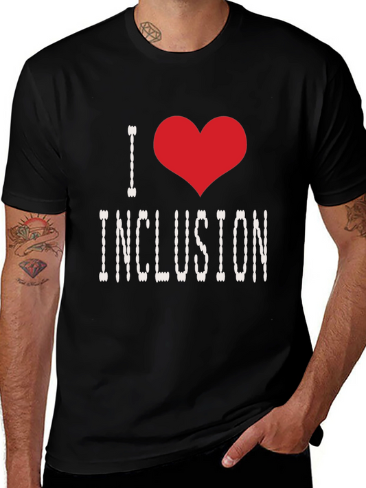 I Heart Inclusion T-Shirt - Black