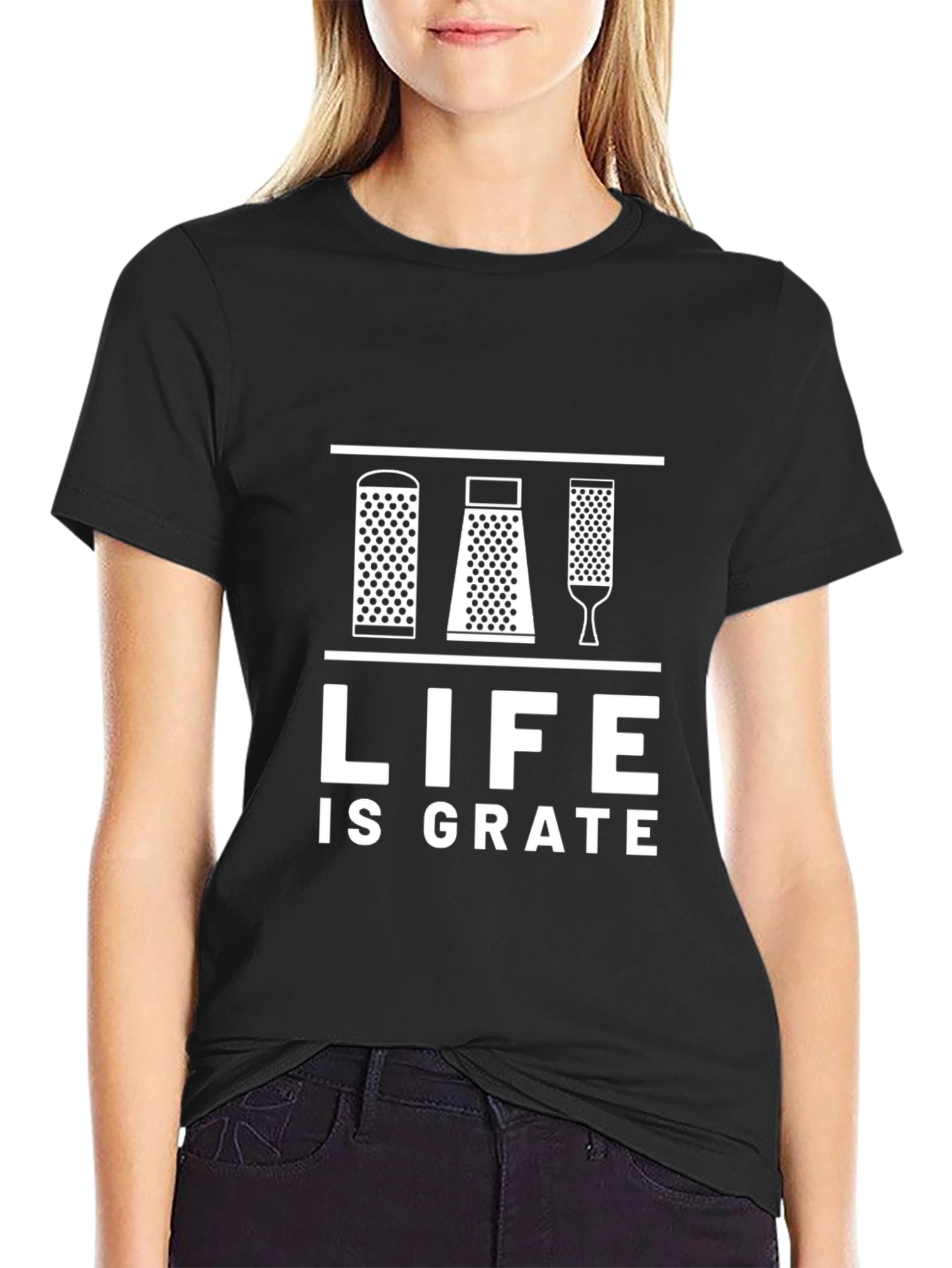 Life is Grate Funny Grater T-Shirt