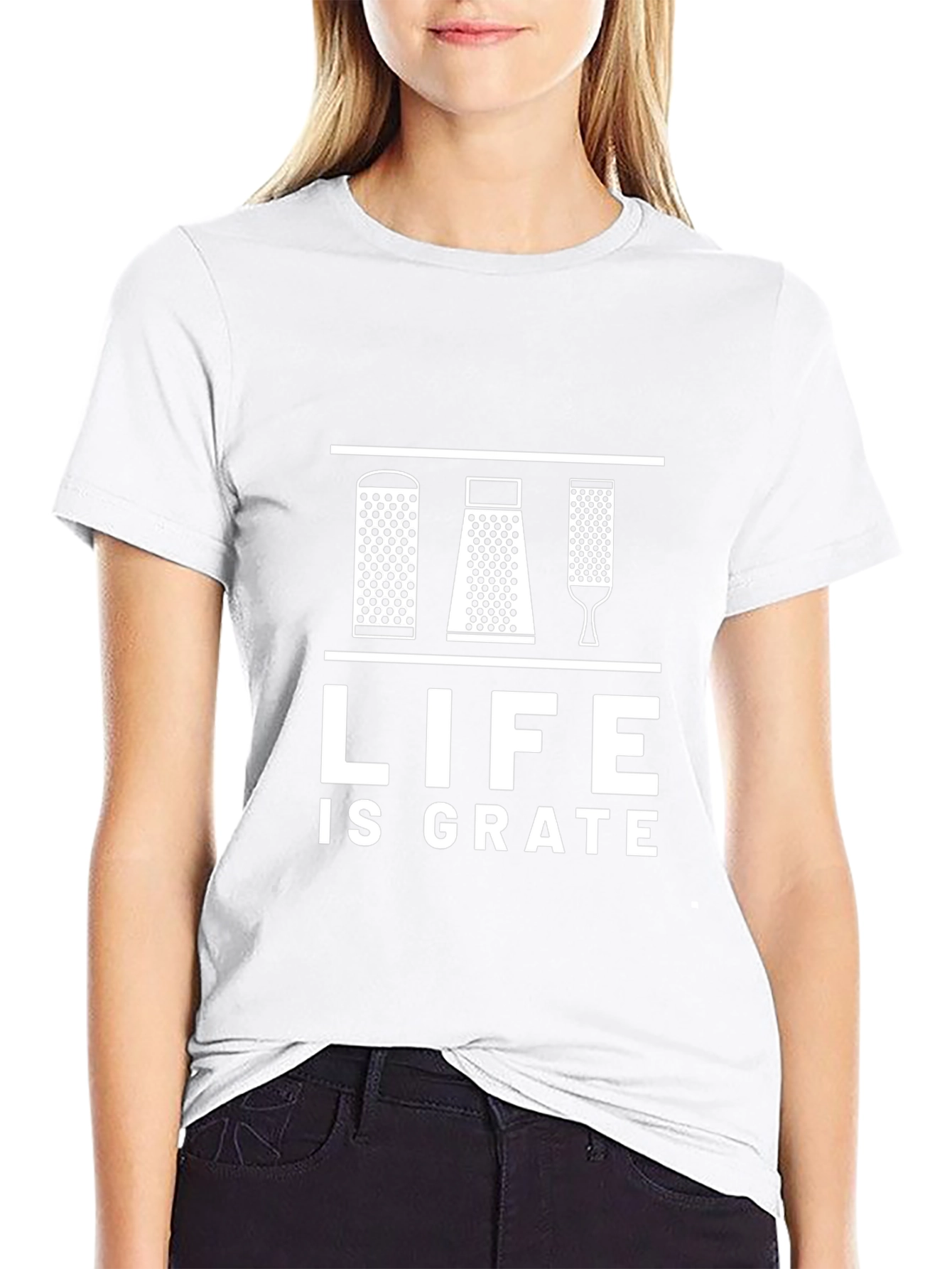 Life is Grate Funny Grater T-Shirt