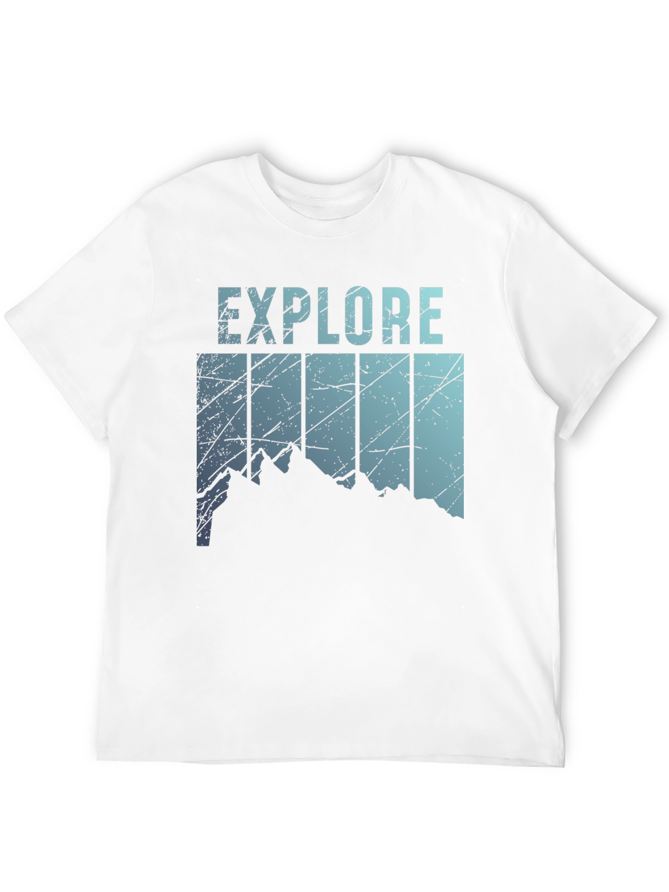 Explore Mountain Graphic Tee - Black