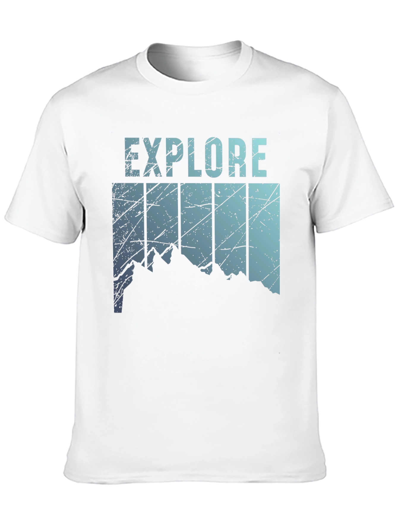 Explore Mountain Graphic Tee - Black