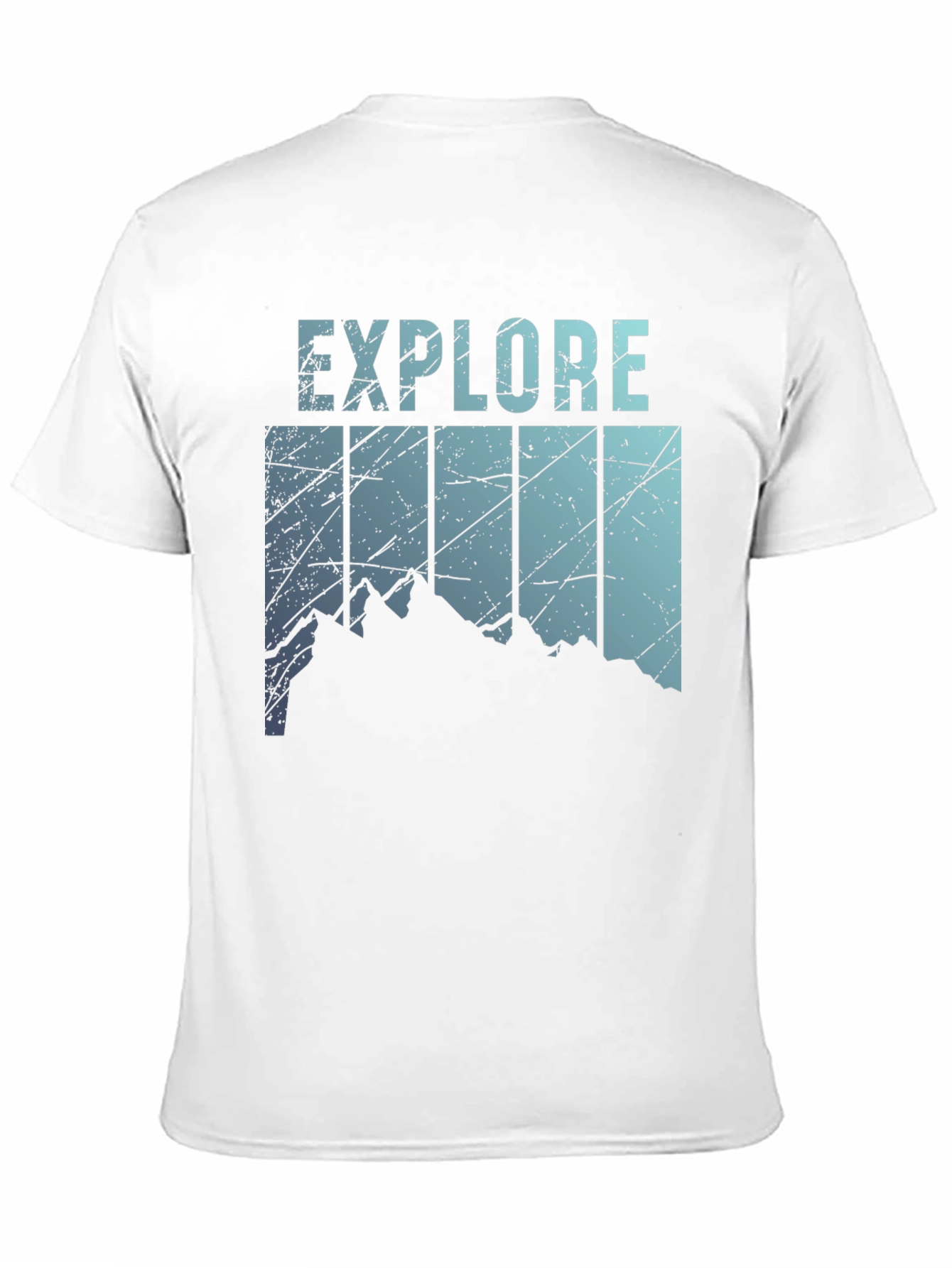 Explore Mountain Graphic Tee - Black