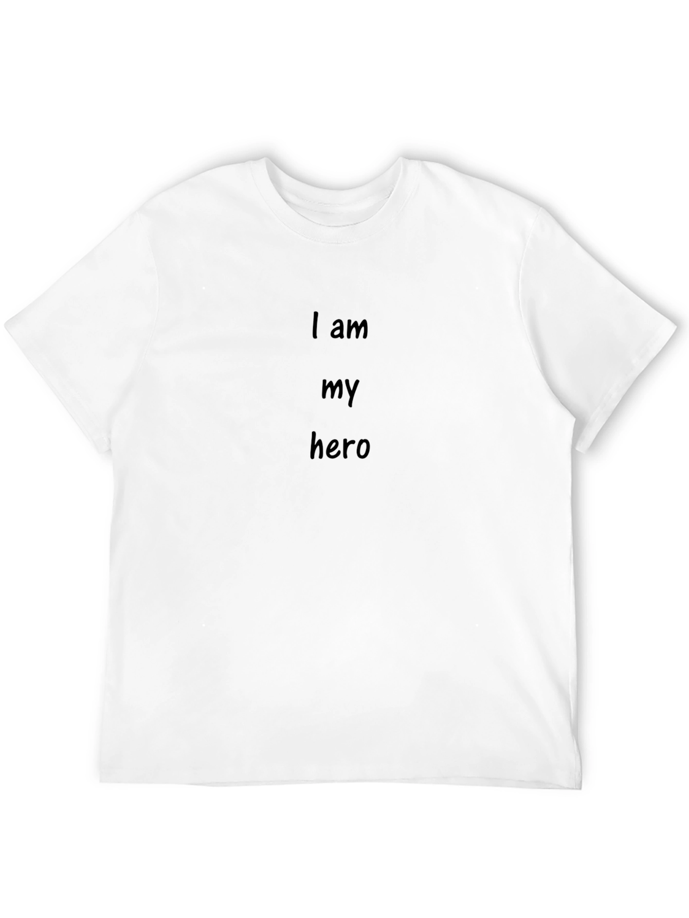 I am my hero T-shirt Black