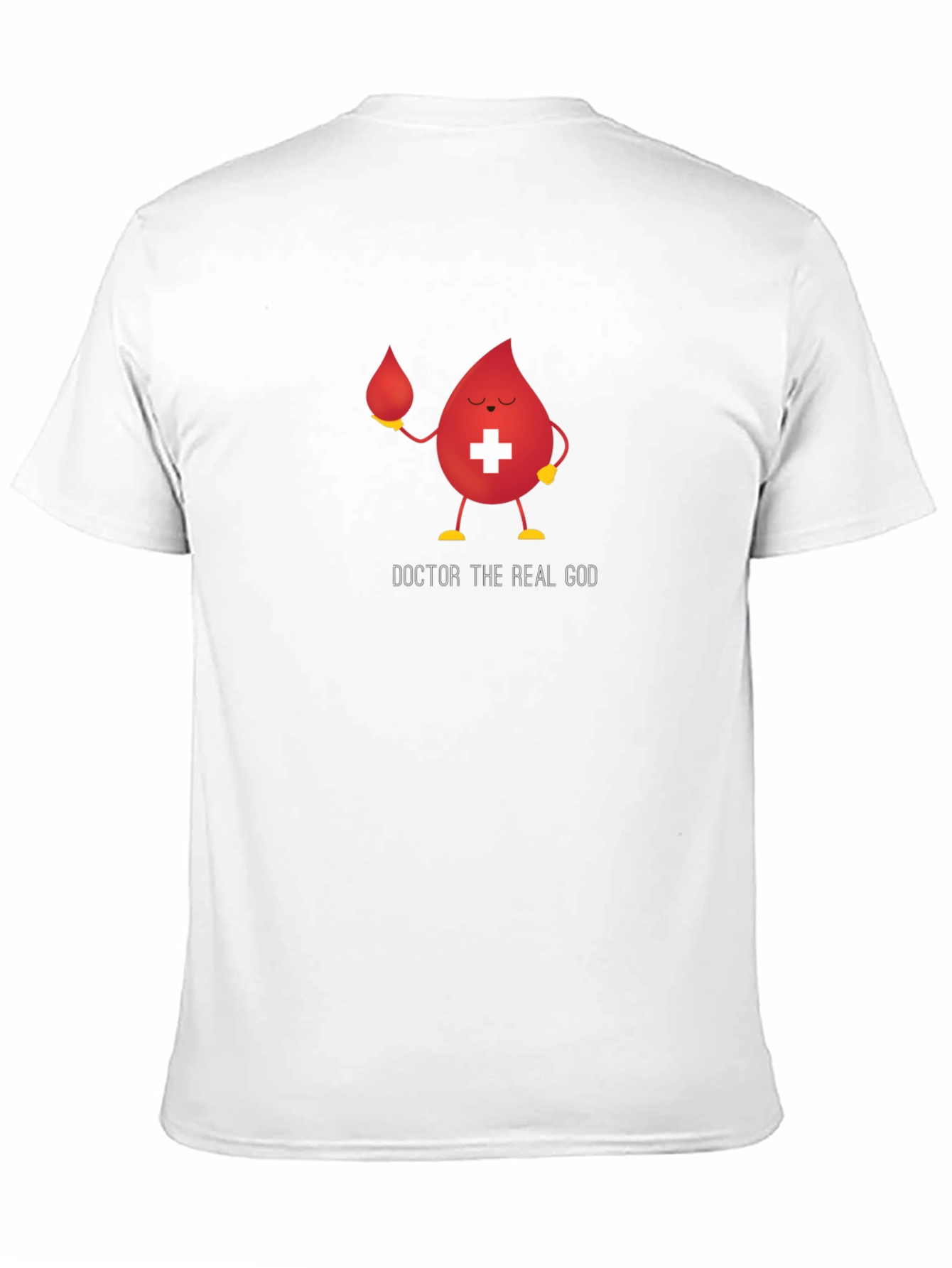 Doctor The Real God - Black T-Shirt