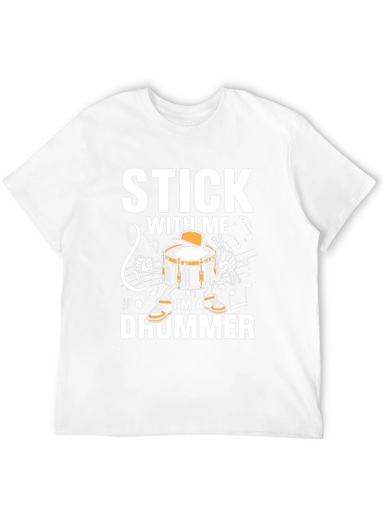 Stick With Me Drummer Graphic Tee