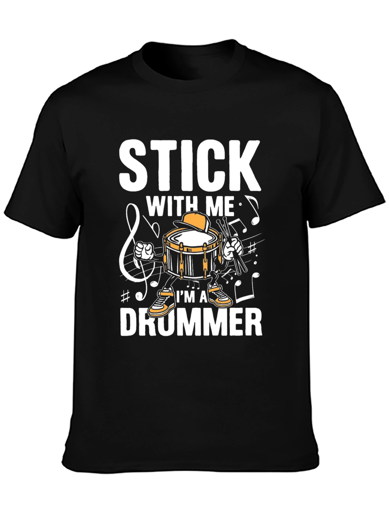 Stick With Me Drummer Graphic Tee