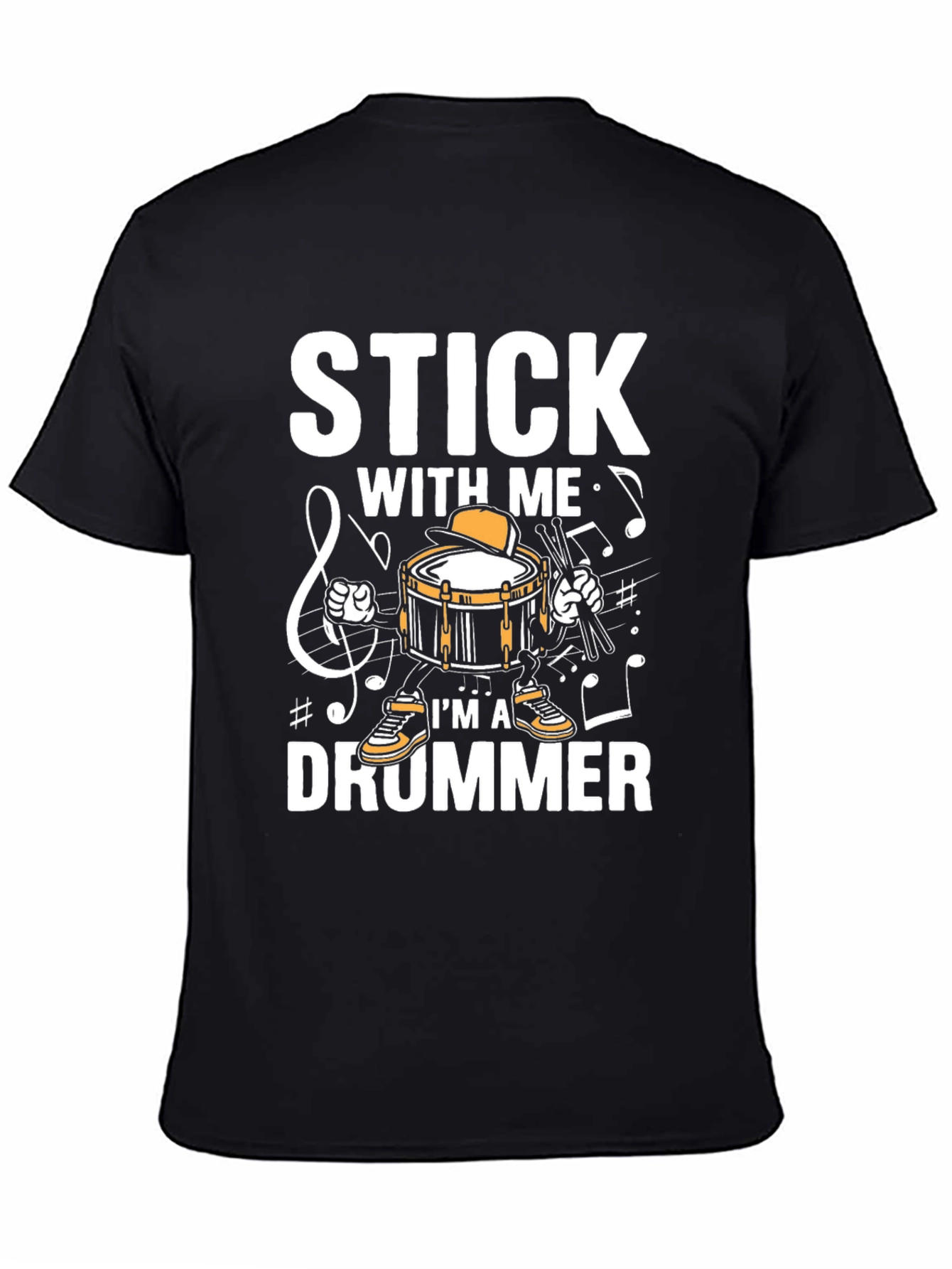 Stick With Me Drummer Graphic Tee