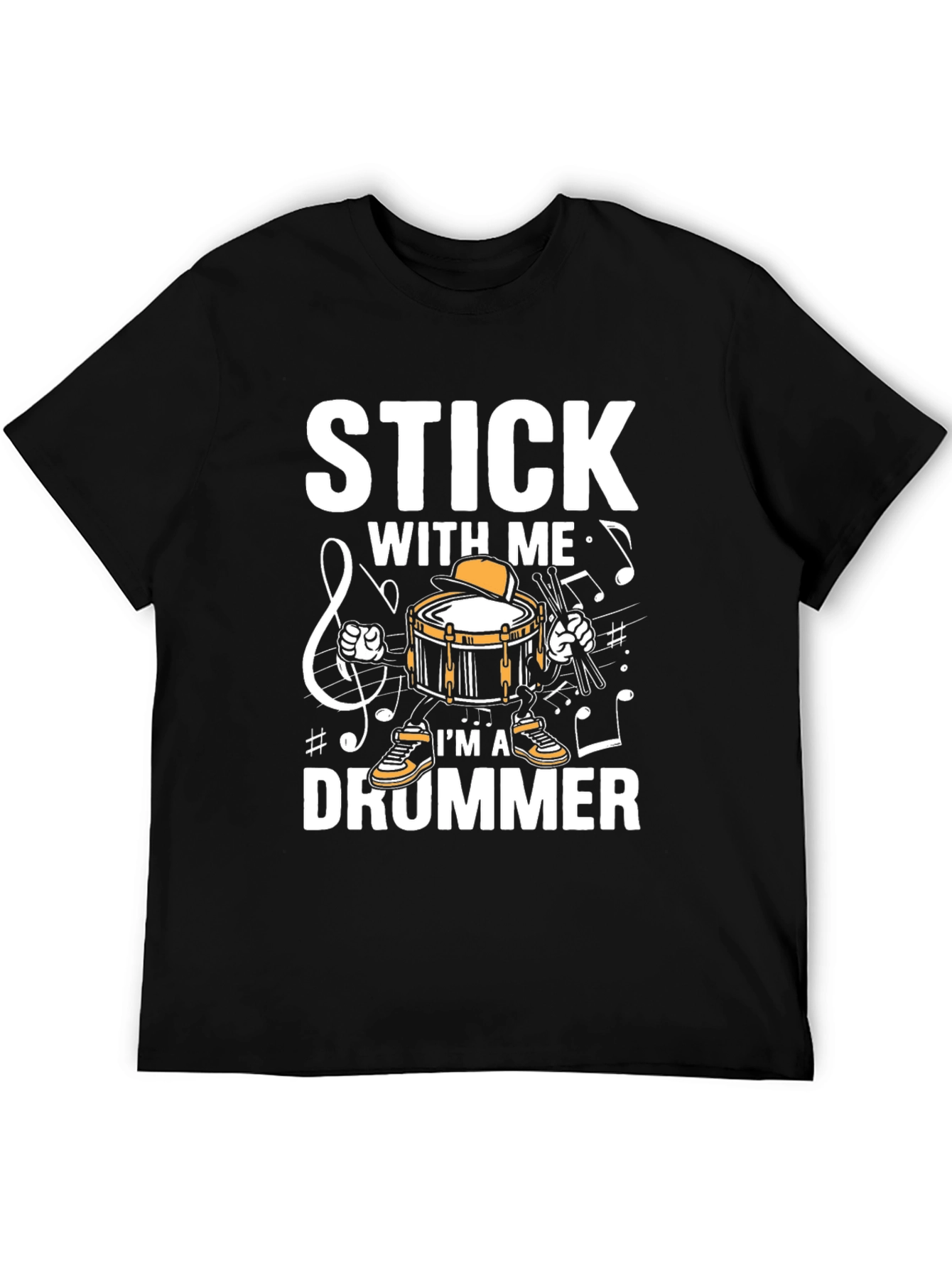 Stick With Me Drummer Graphic Tee