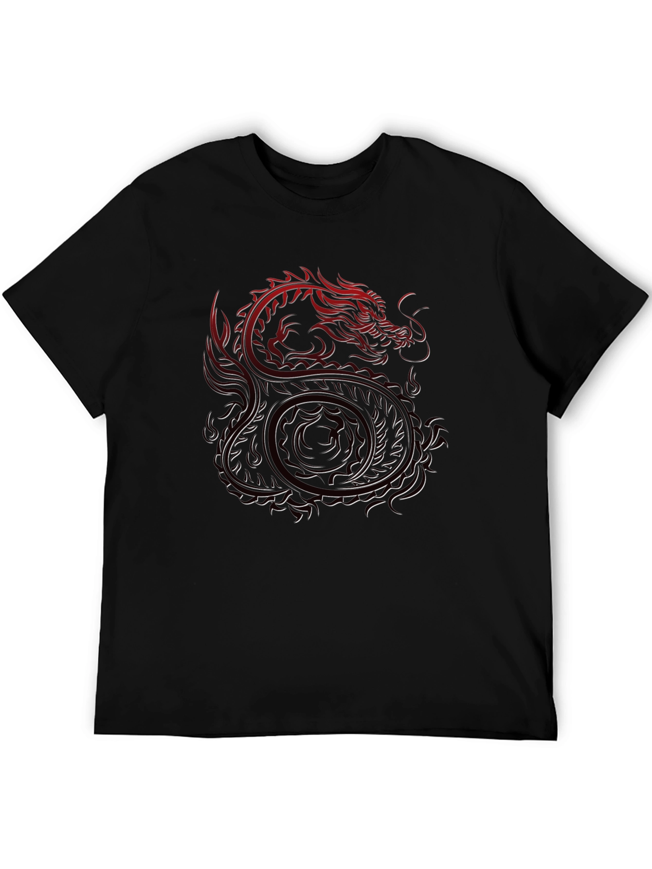 Dragon Yin Yang Graphic Tee