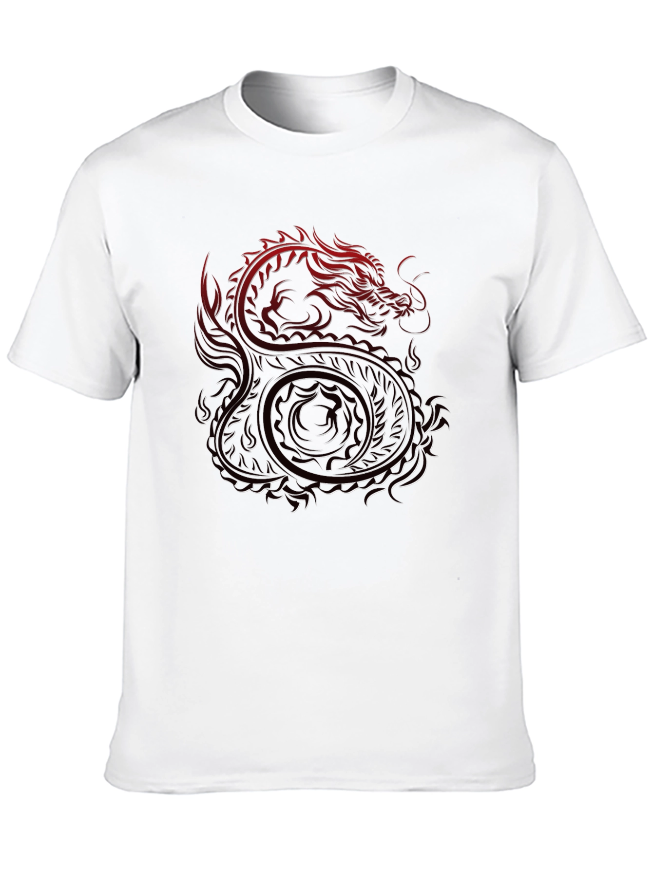 Dragon Yin Yang Graphic Tee