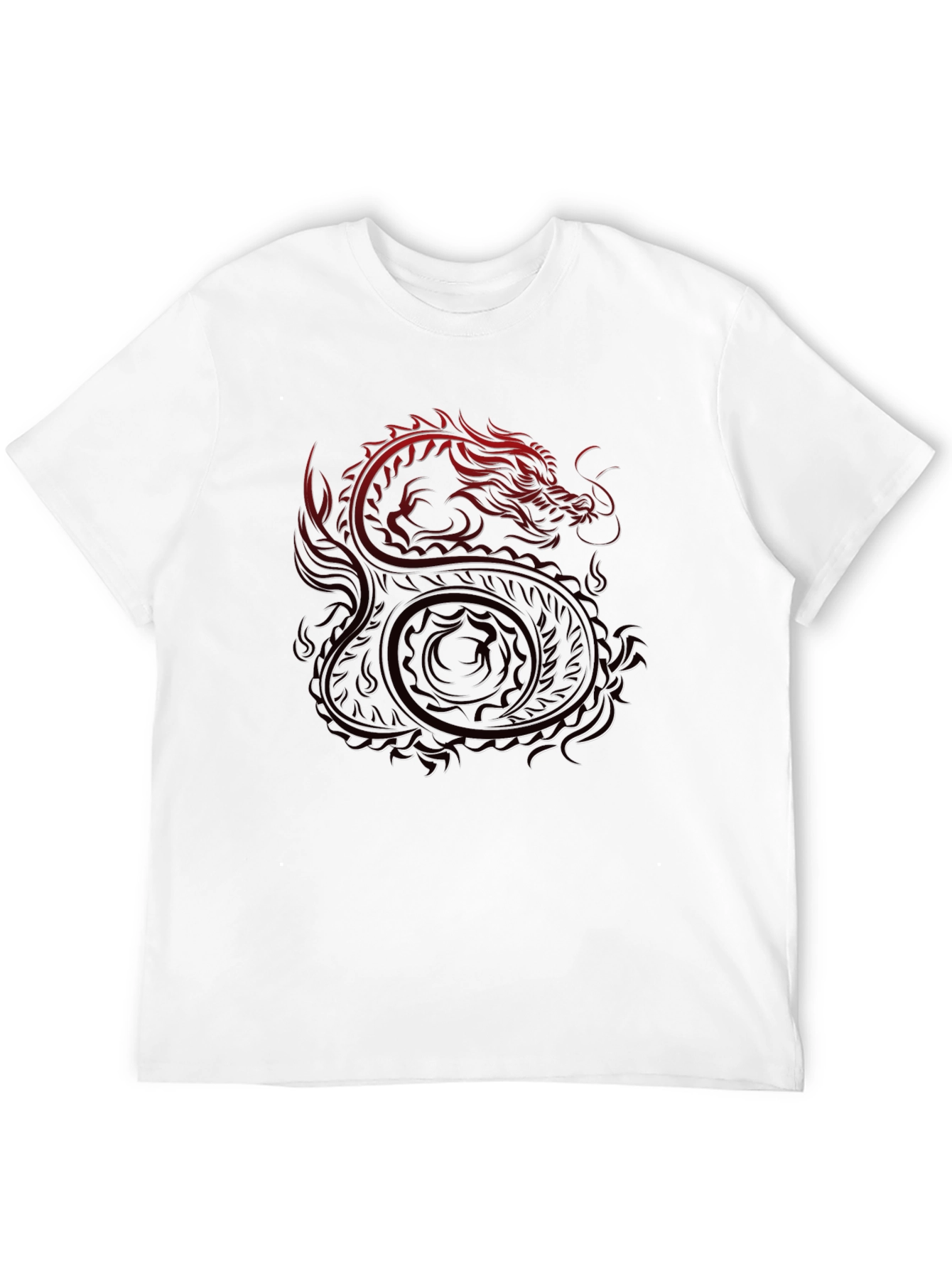 Dragon Yin Yang Graphic Tee