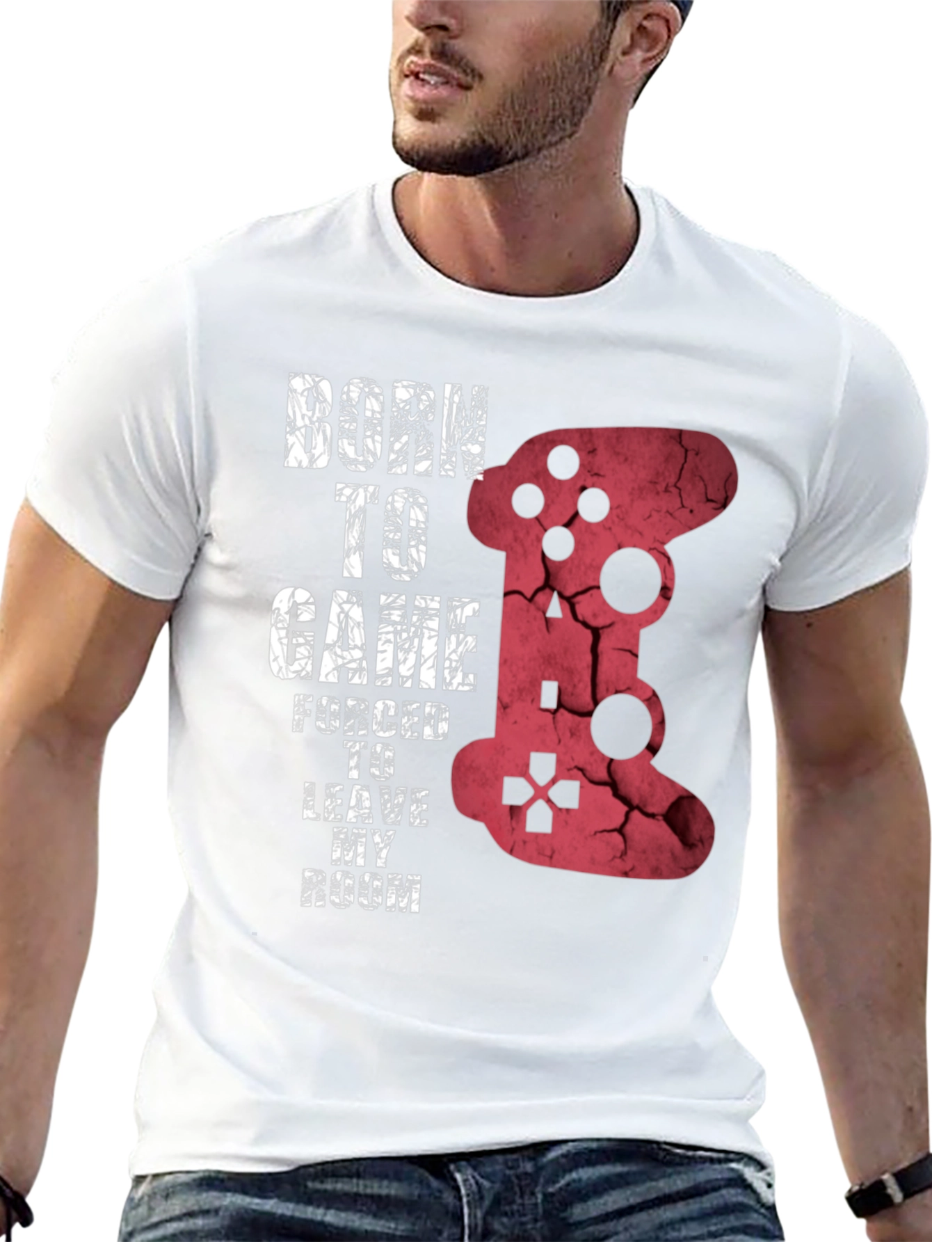 Born to Game Mens T-Shirt - Gamer Apparel