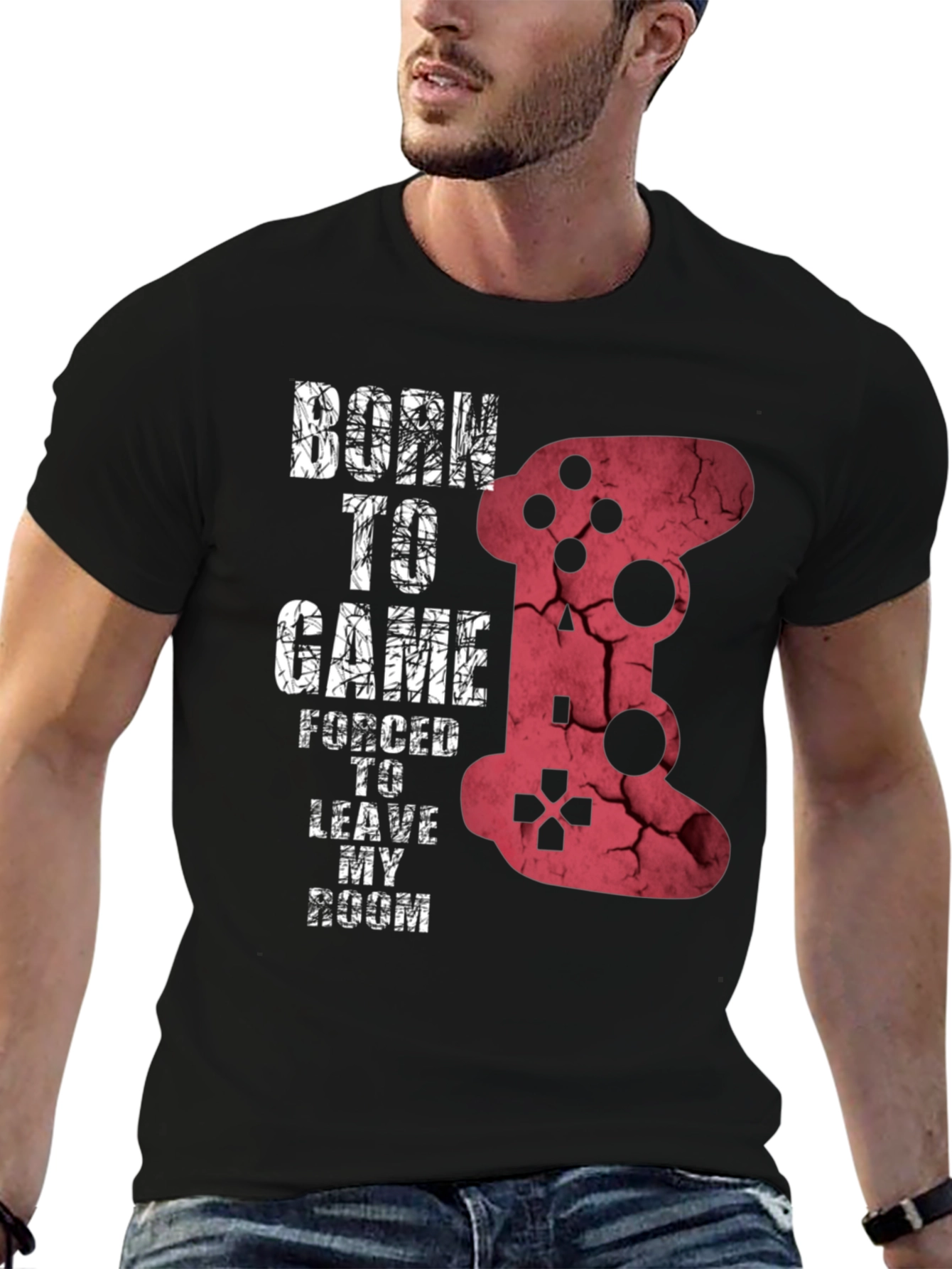 Born to Game Mens T-Shirt - Gamer Apparel