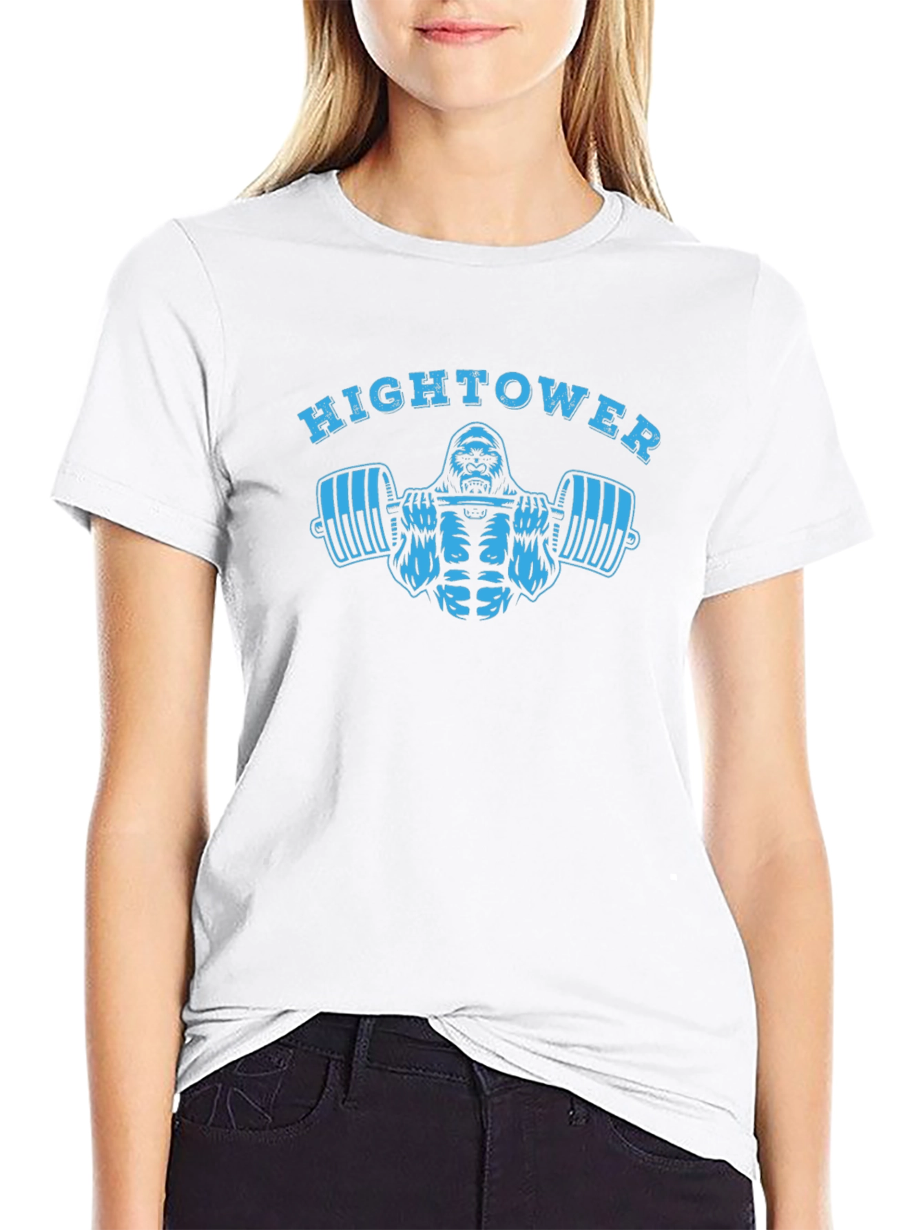 Hightower Gorilla Barbell T-Shirt - Black