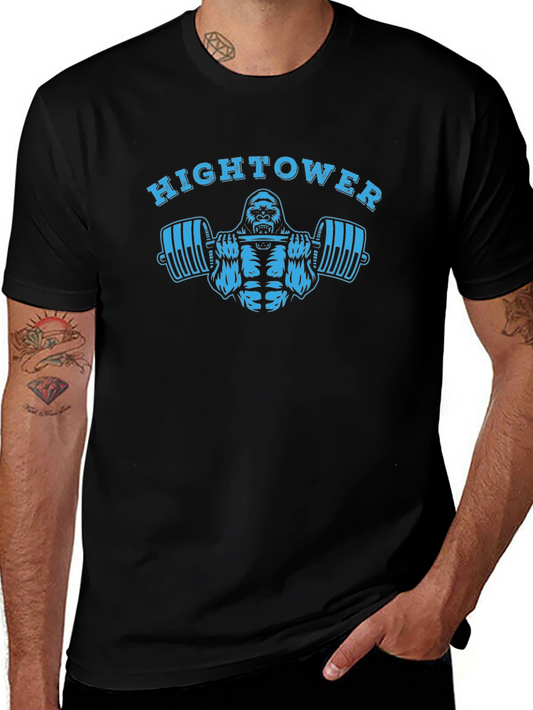 Hightower Gorilla Barbell T-Shirt - Black