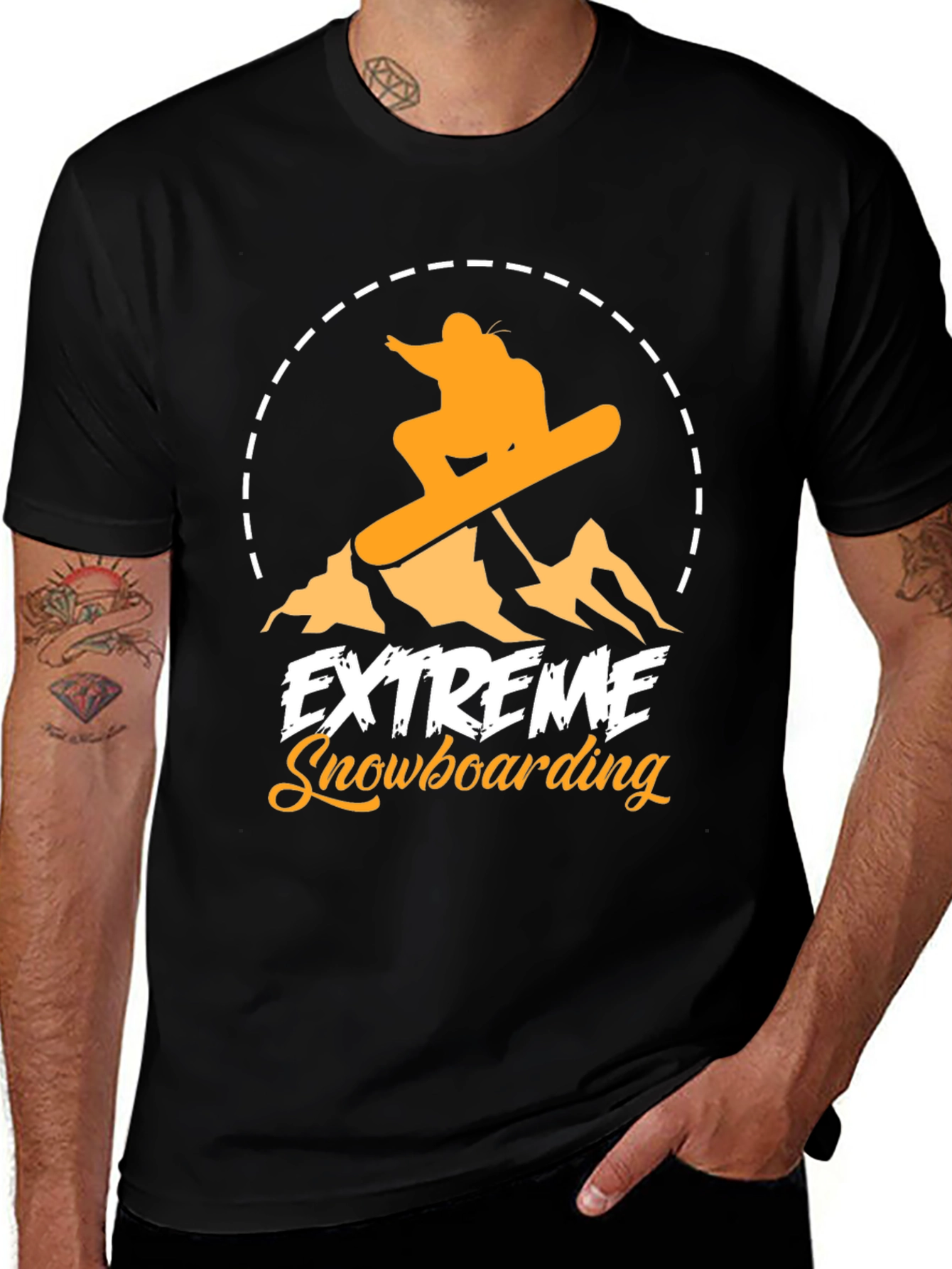 Extreme Snowboarding Graphic Tee