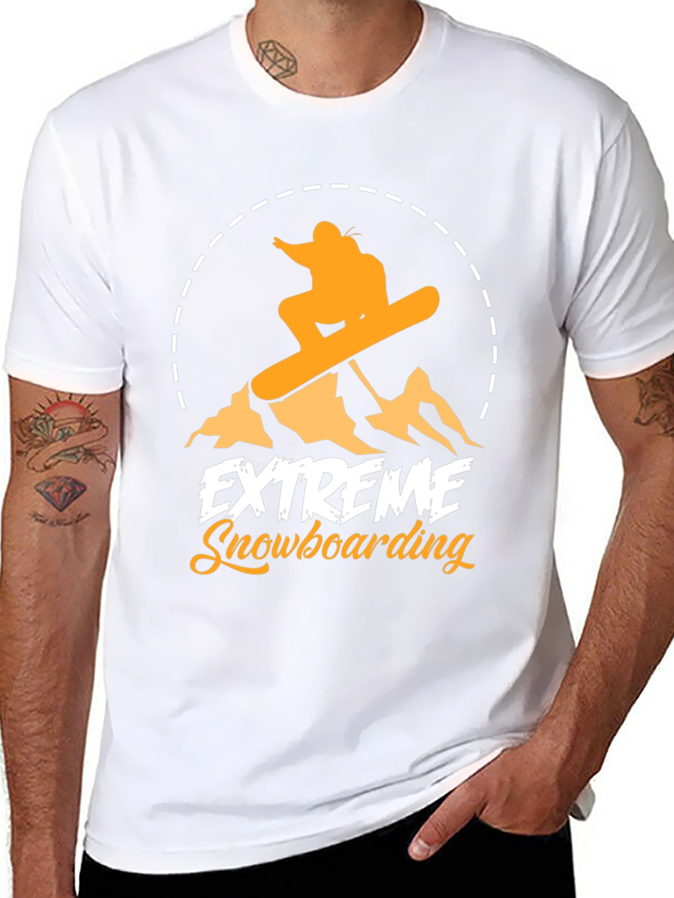 Extreme Snowboarding Graphic Tee