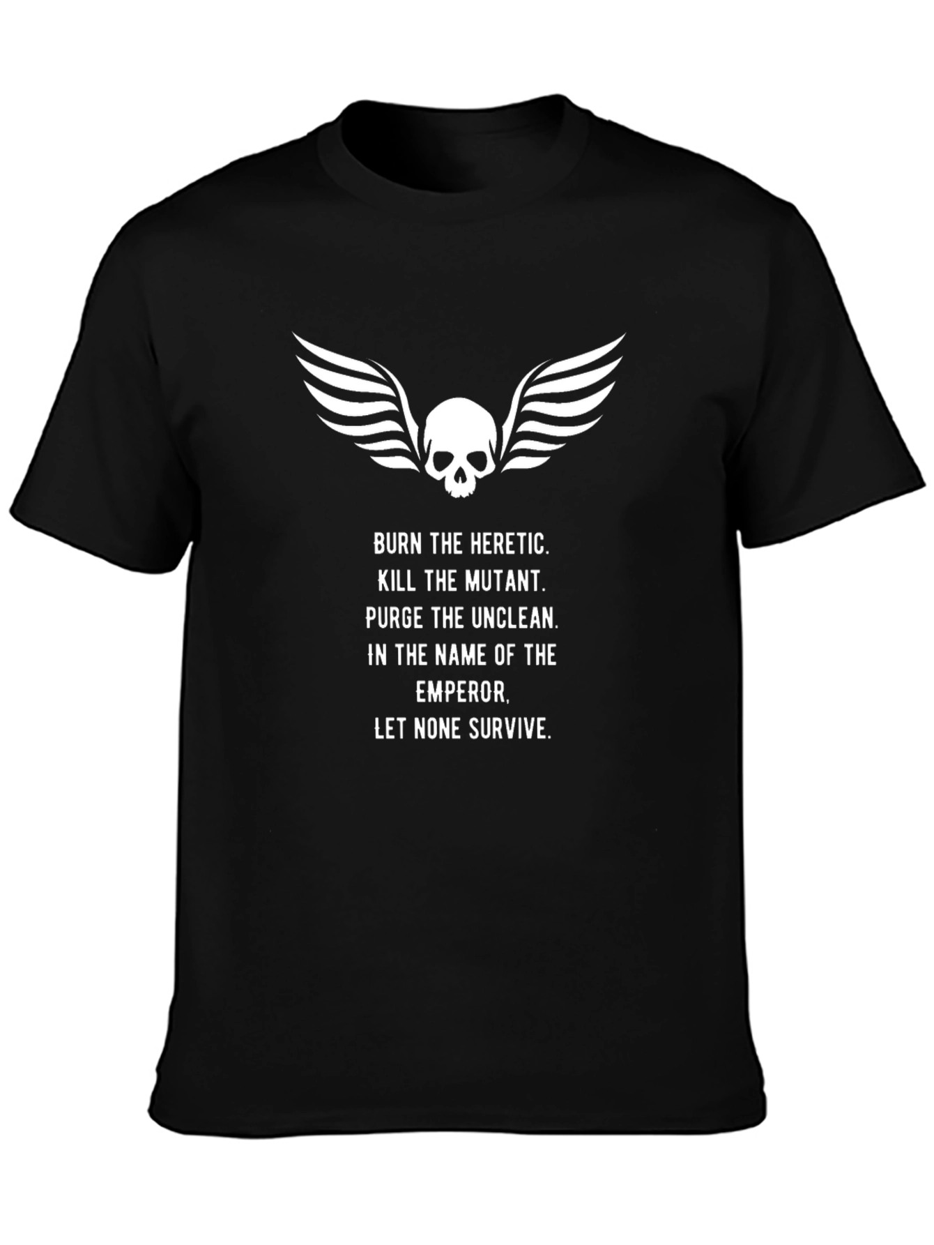 Warhammer 40K Inspired T-Shirt - Burn the Heretic!