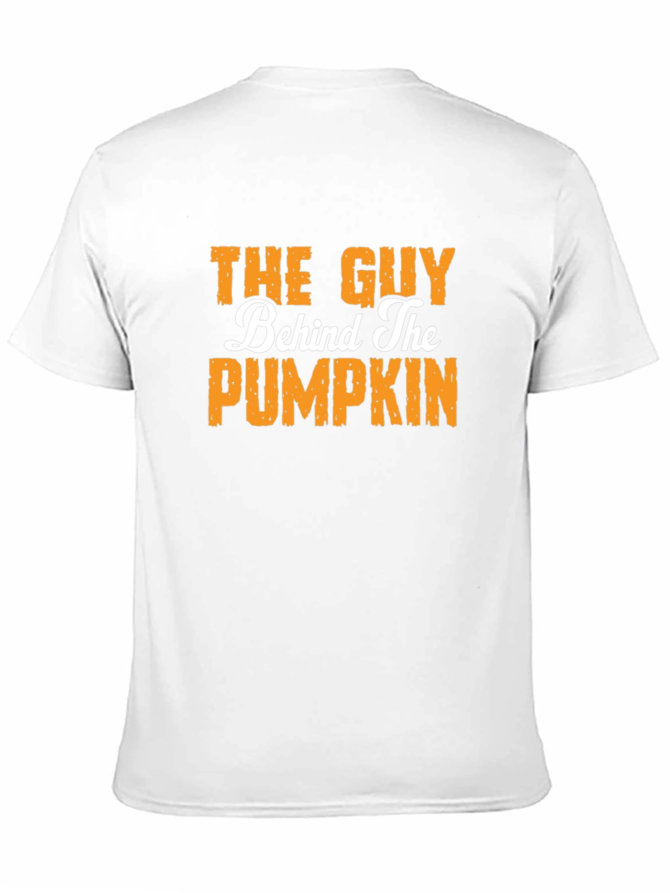 The Guy Behind The Pumpkin Halloween T-Shirt