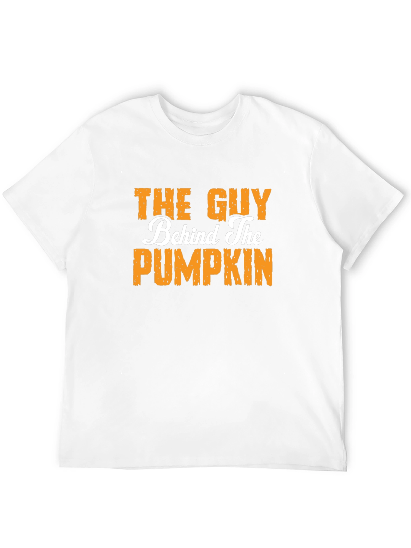 The Guy Behind The Pumpkin Halloween T-Shirt