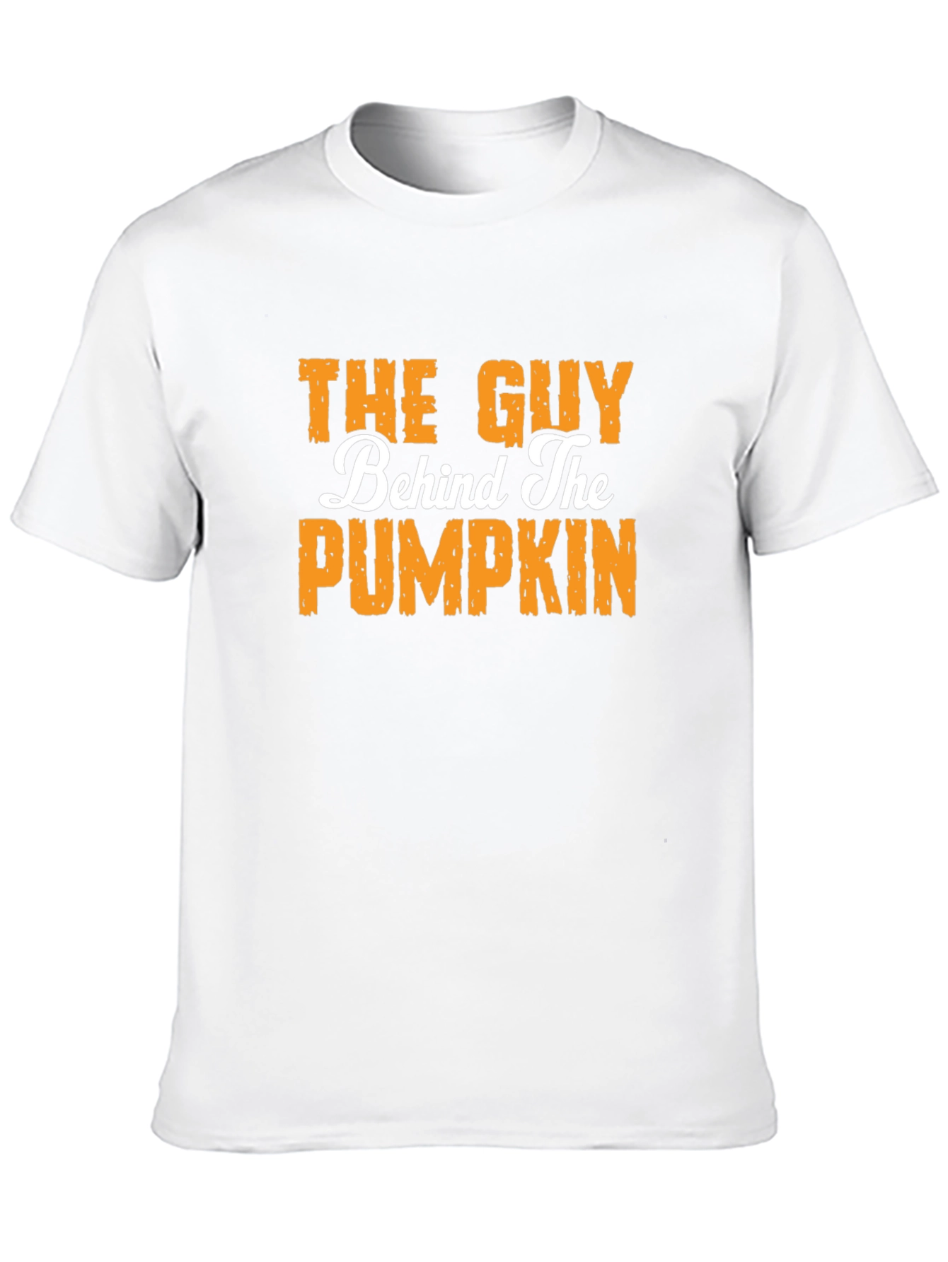 The Guy Behind The Pumpkin Halloween T-Shirt