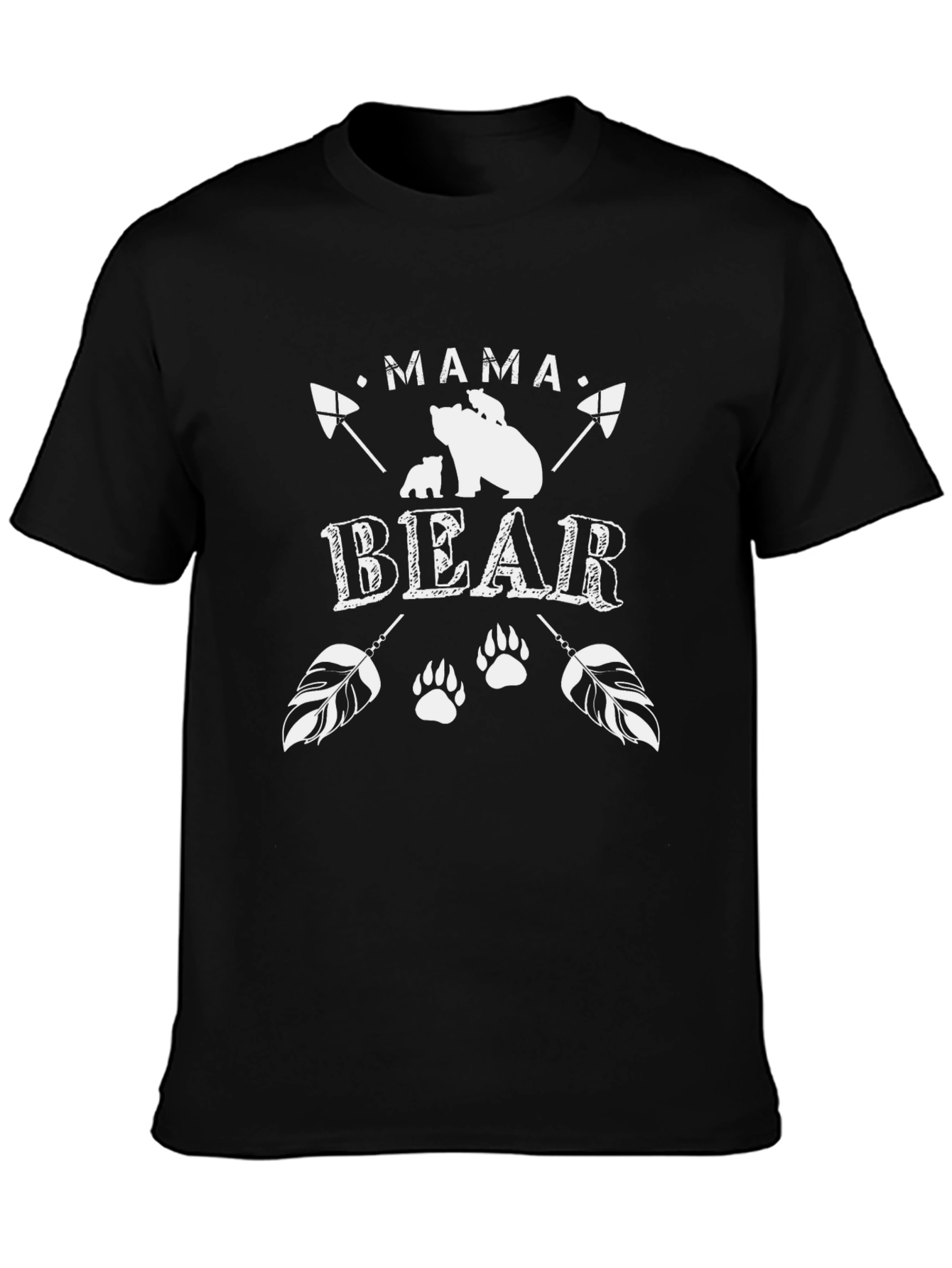 Mama Bear T-Shirt: Cute Graphic Tee for Moms