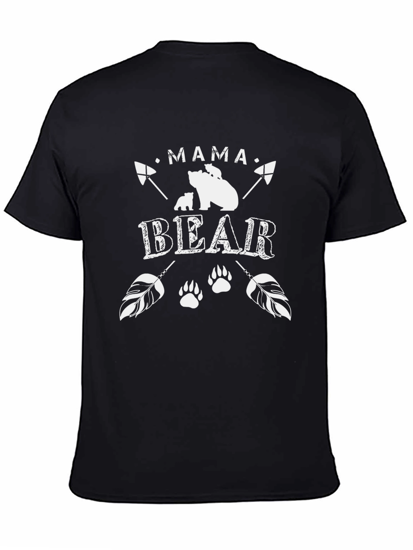 Mama Bear T-Shirt: Cute Graphic Tee for Moms
